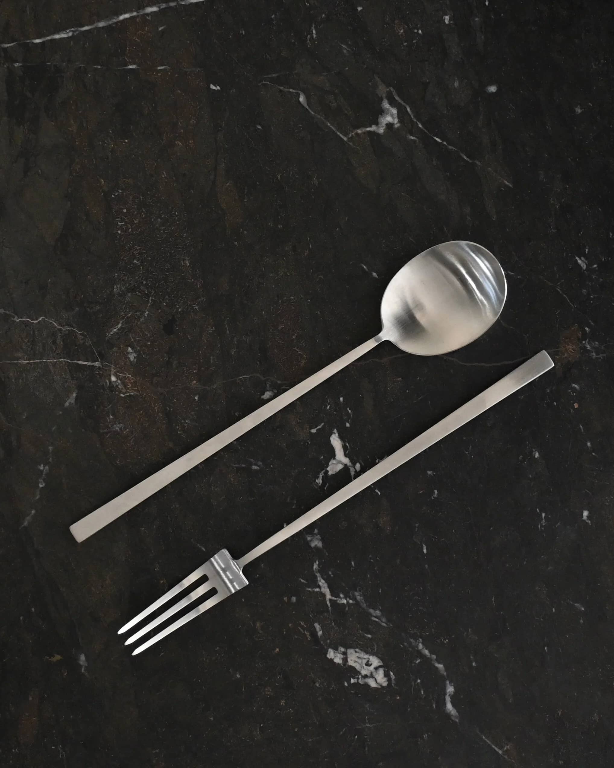 Приборы для салата Kogei — Brushed Steel 7