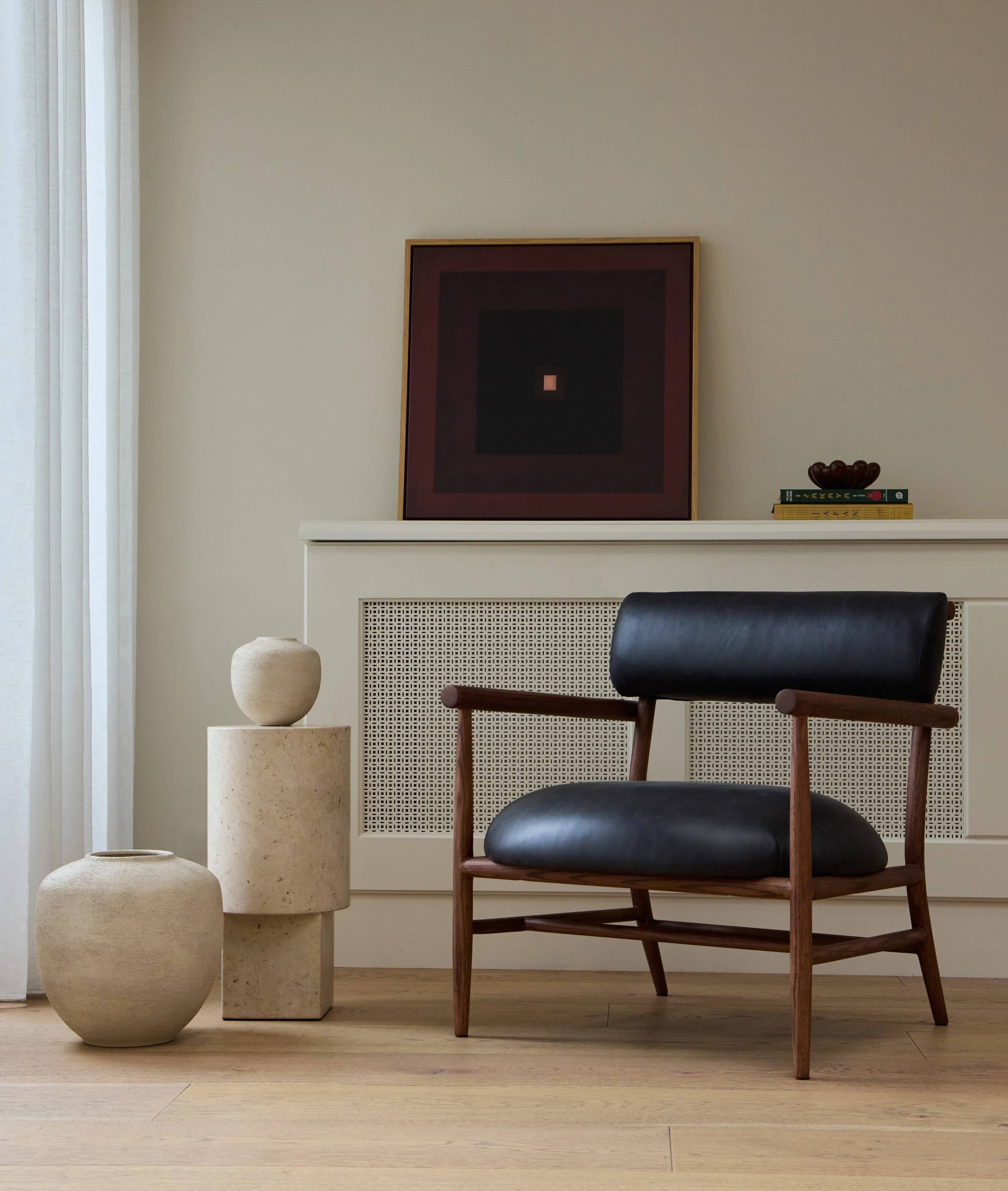 Приставной столик Column Table — Limestone 2