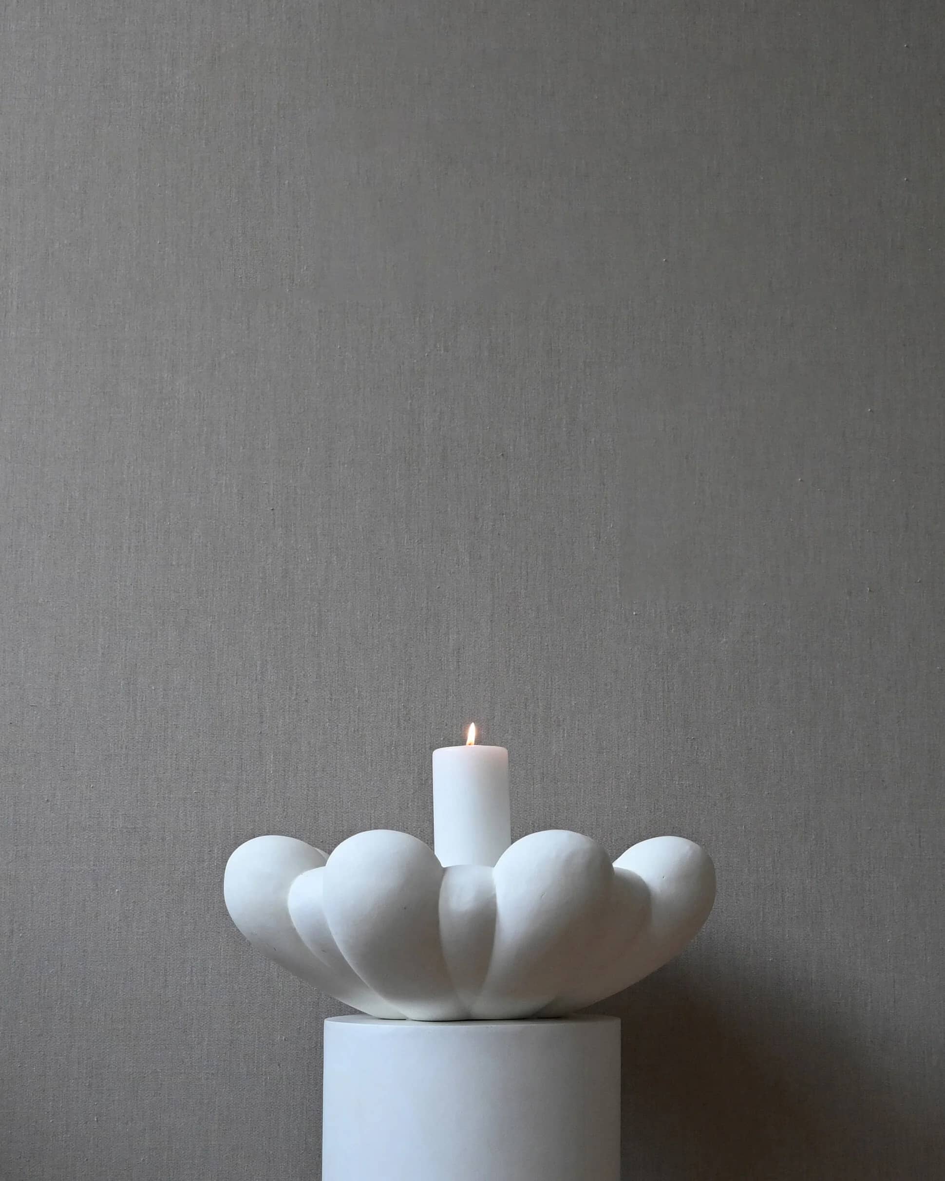 Поднос Bloom Big — Bone White 6