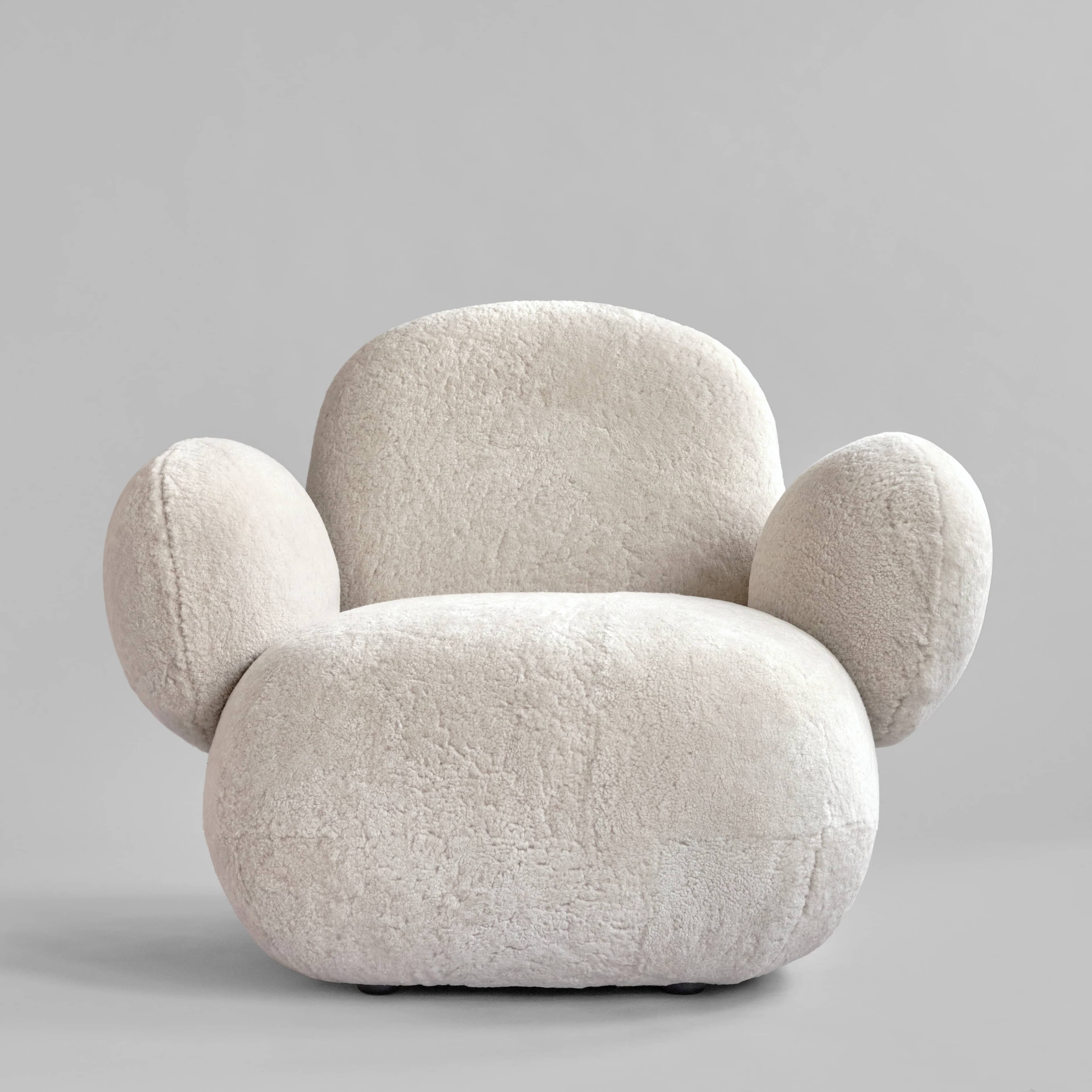 Кресло Toe Flat — Sheepskin 1