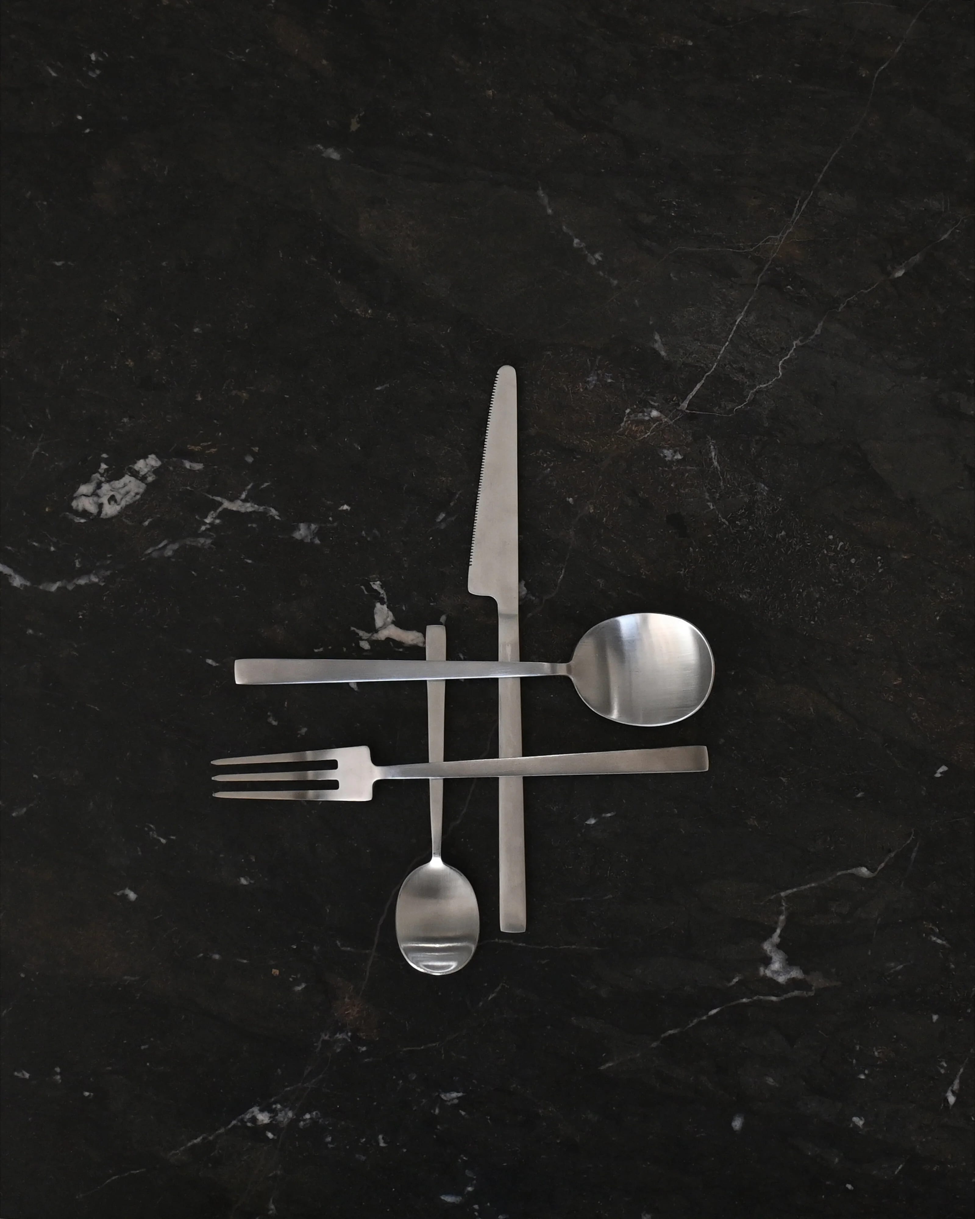 Набор столовых приборов Kogei — Brushed Steel 16 pcs
