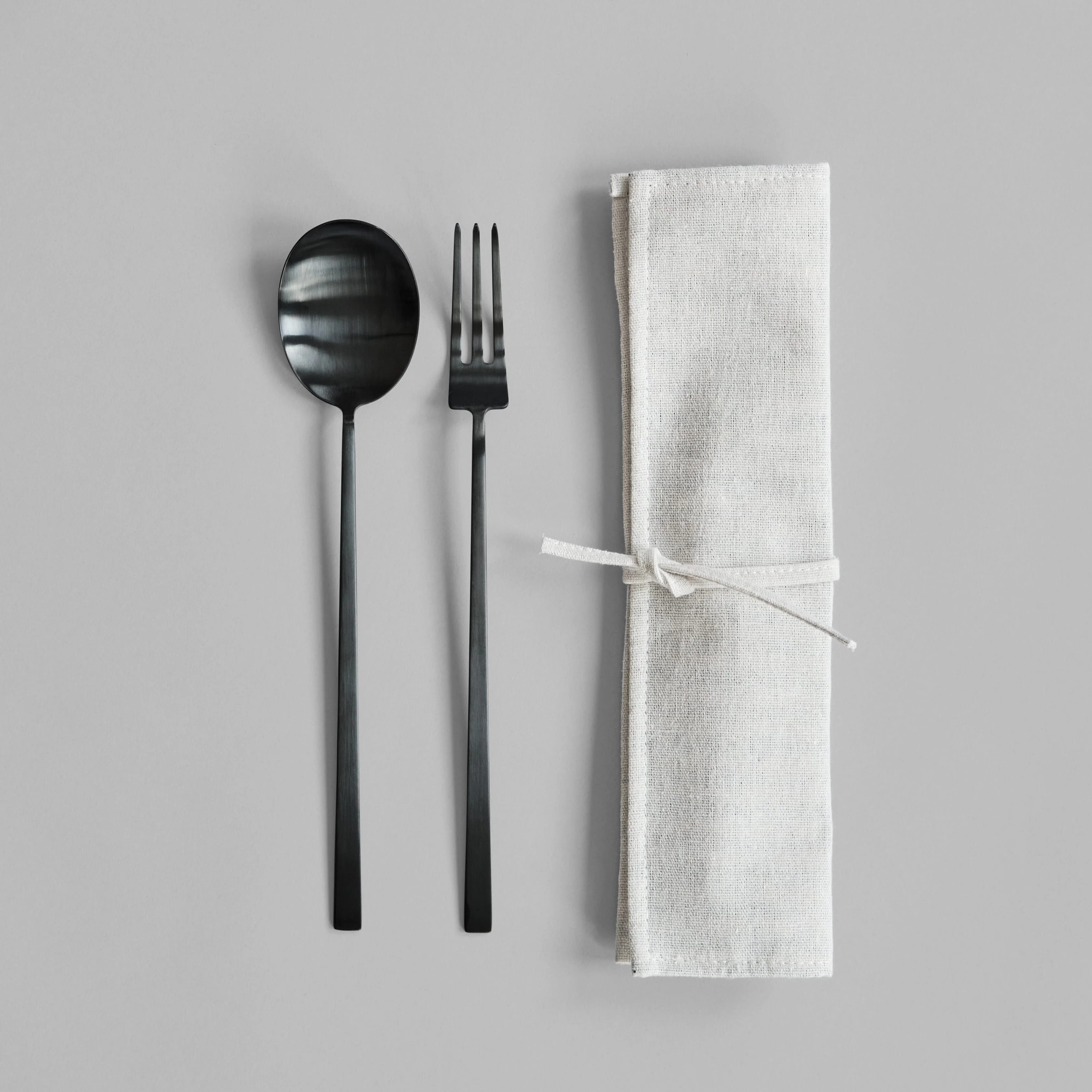Приборы для салата Kogei — Black