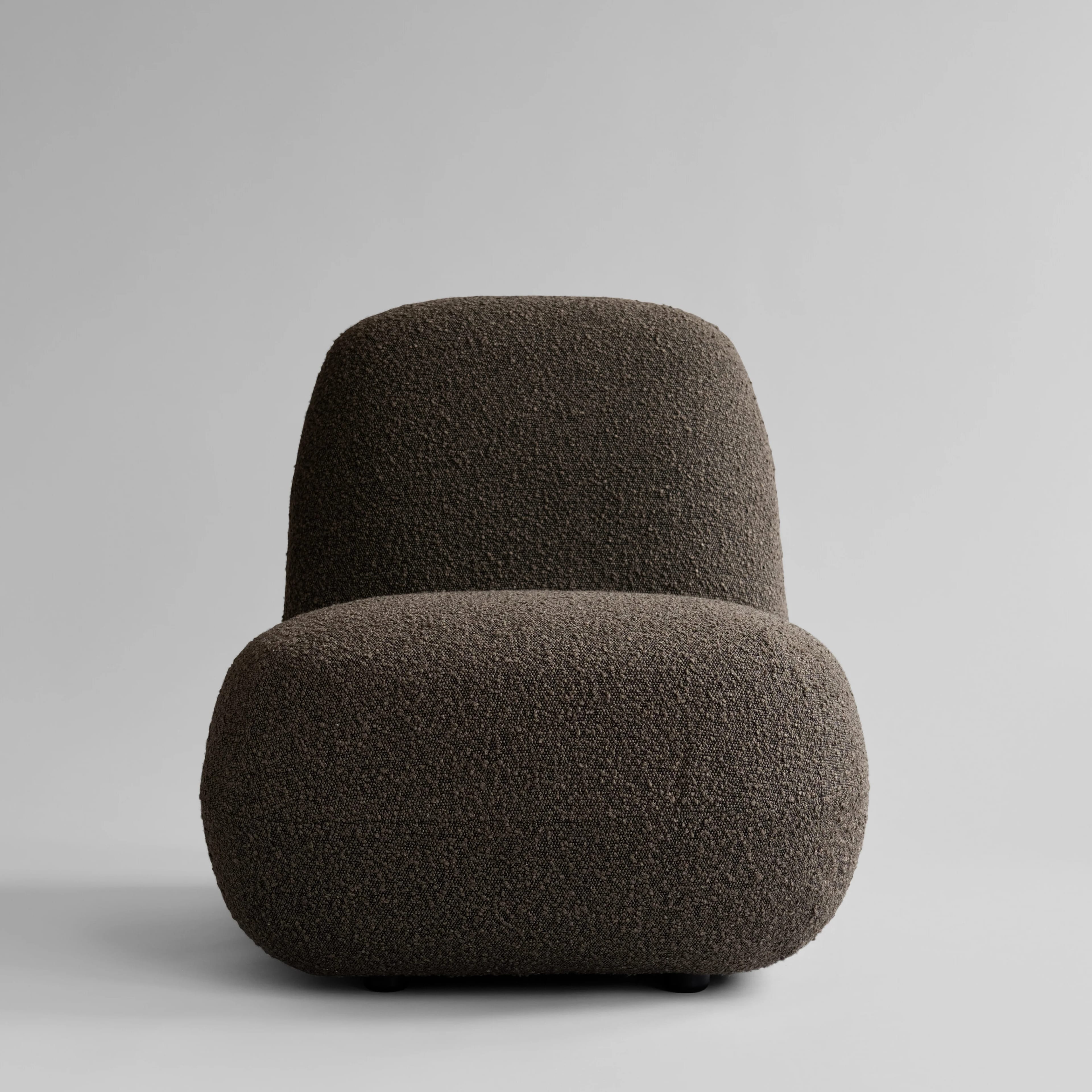 Кресло Toe Chair Flat — Deep Taupe