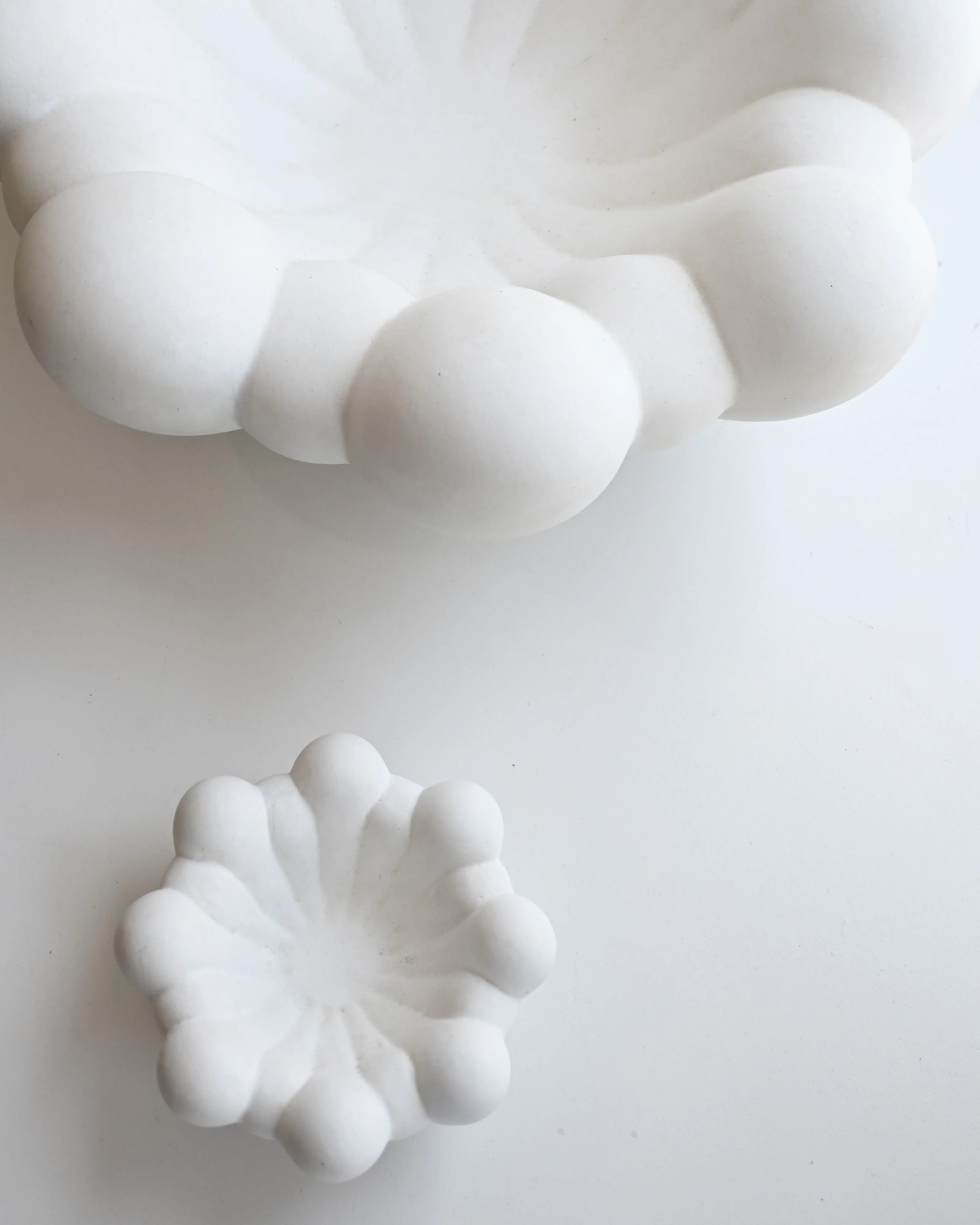 Поднос Bloom Mini — Bone White