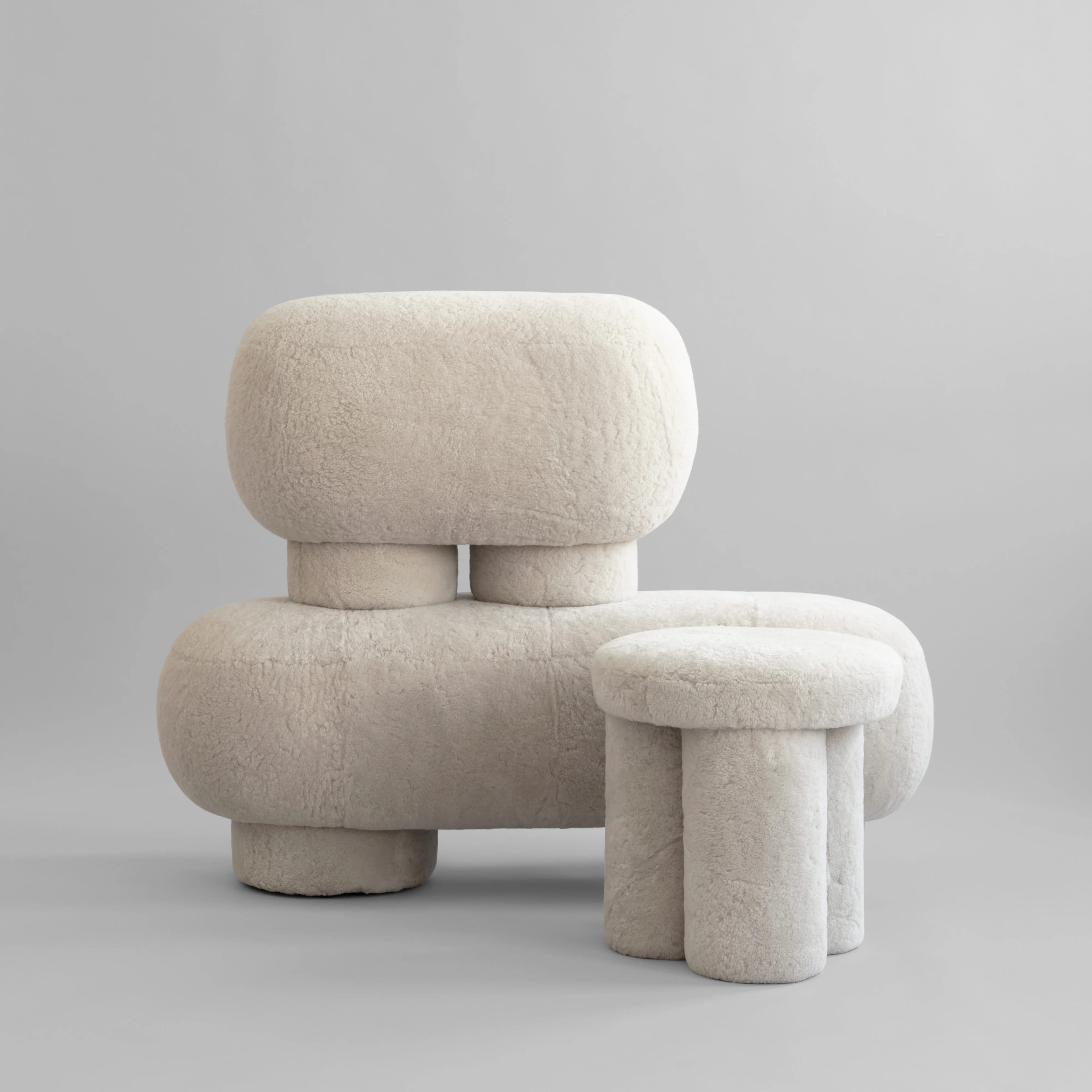 Табурет Big Foot — Sheepskin