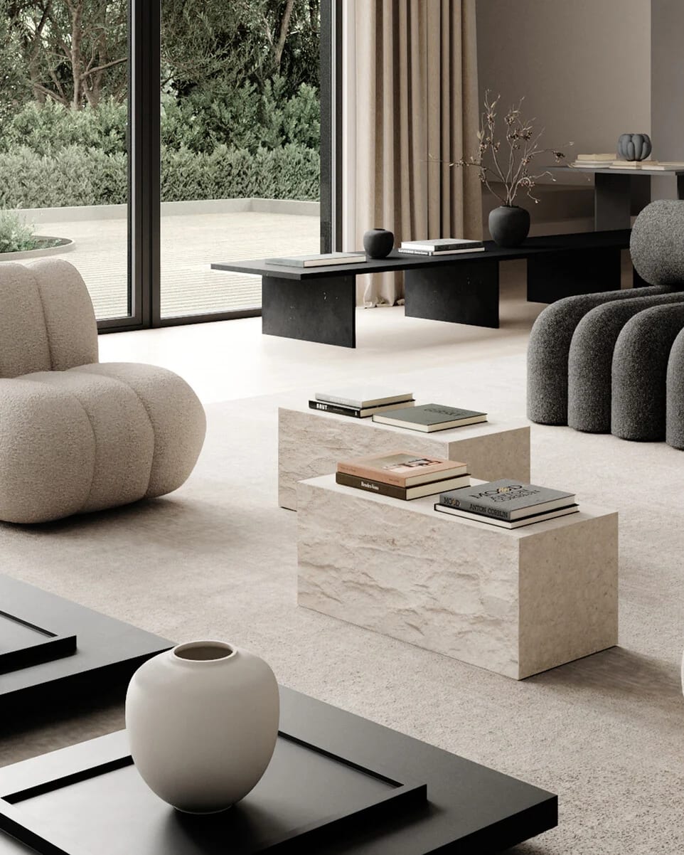 Приставной столик Podium Maxi — Limestone