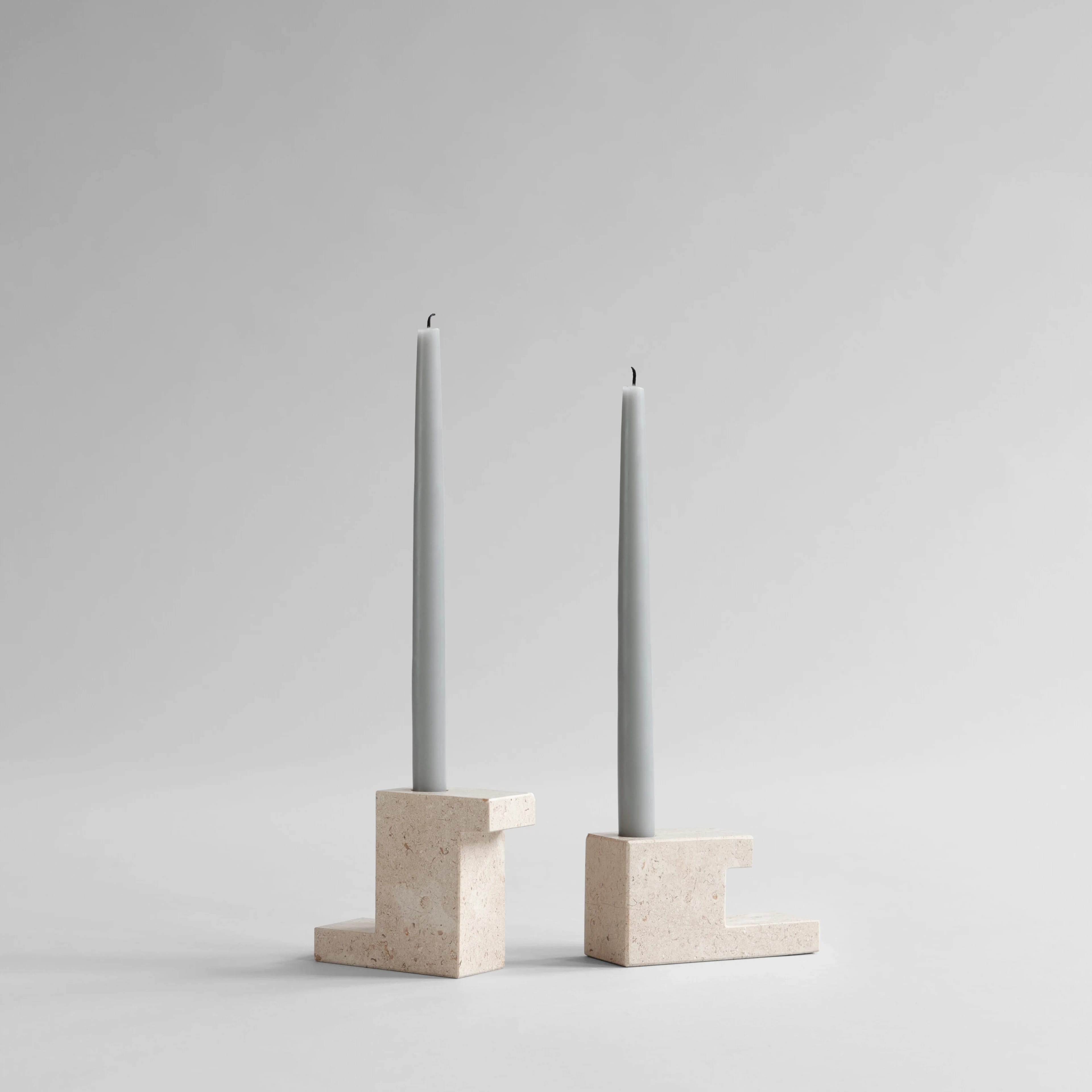 Подсвечник Brick Tall — Limestone