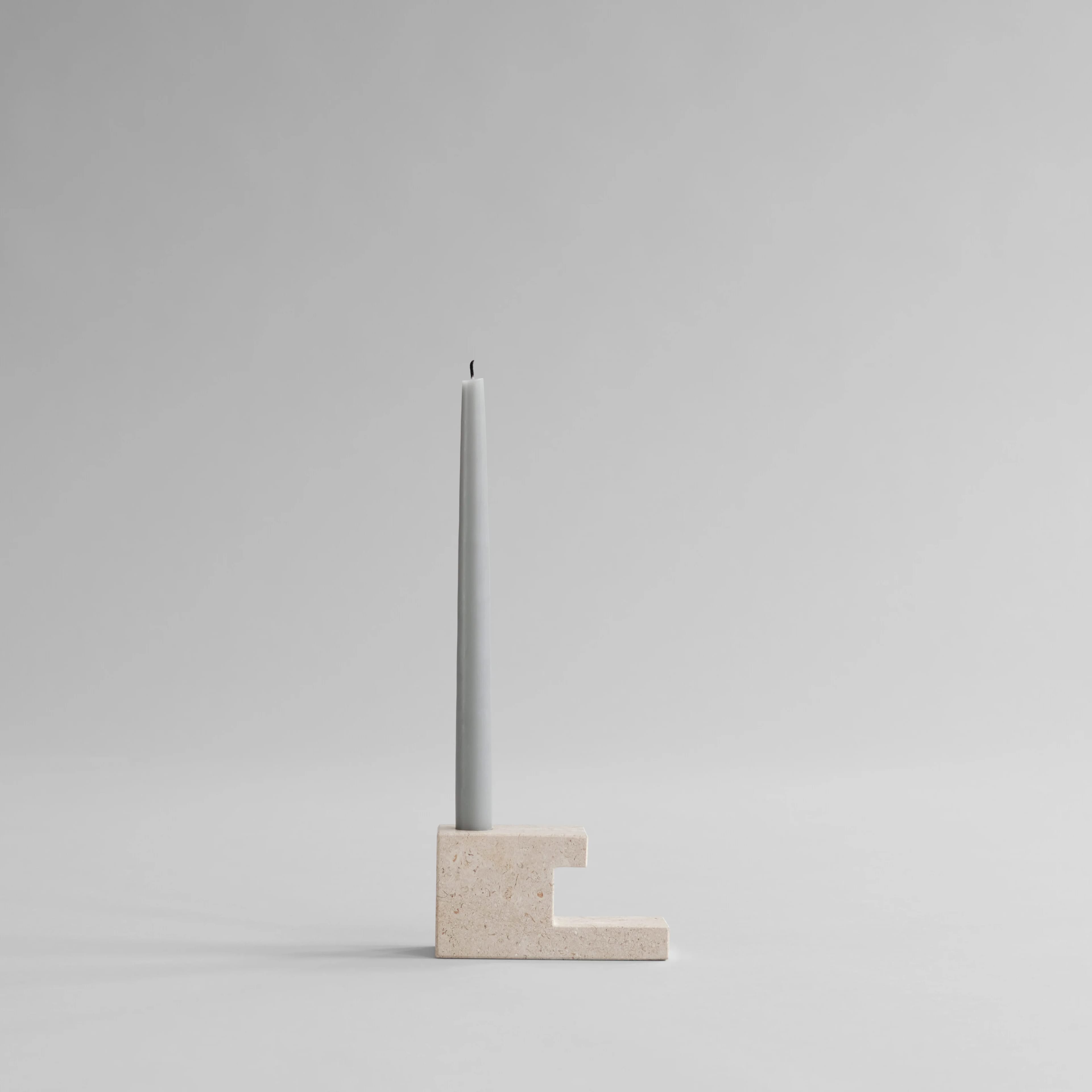Подсвечник Brick Low — Limestone