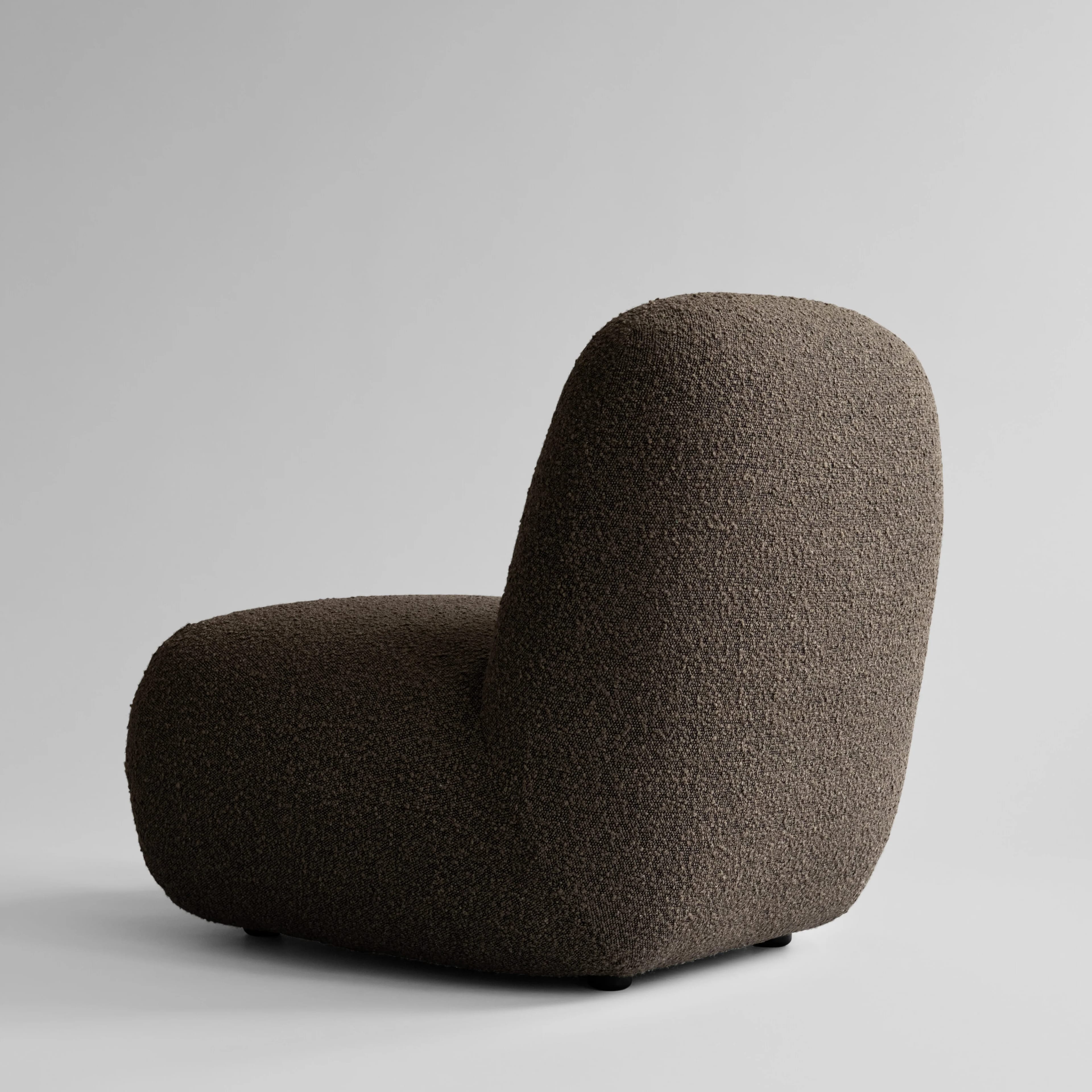 Кресло Toe Chair Flat — Deep Taupe