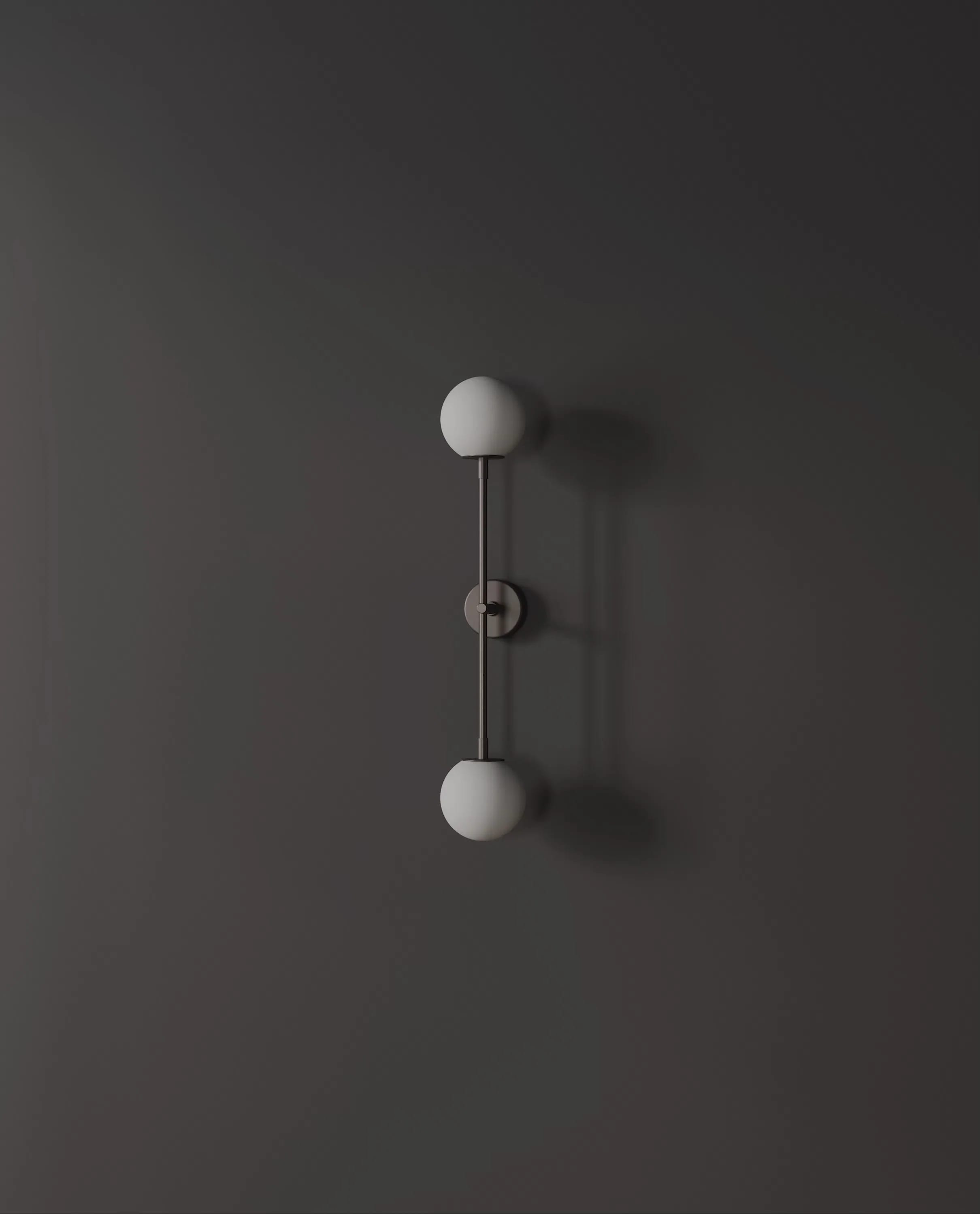Настенный светильник Drop Bulp — Grey