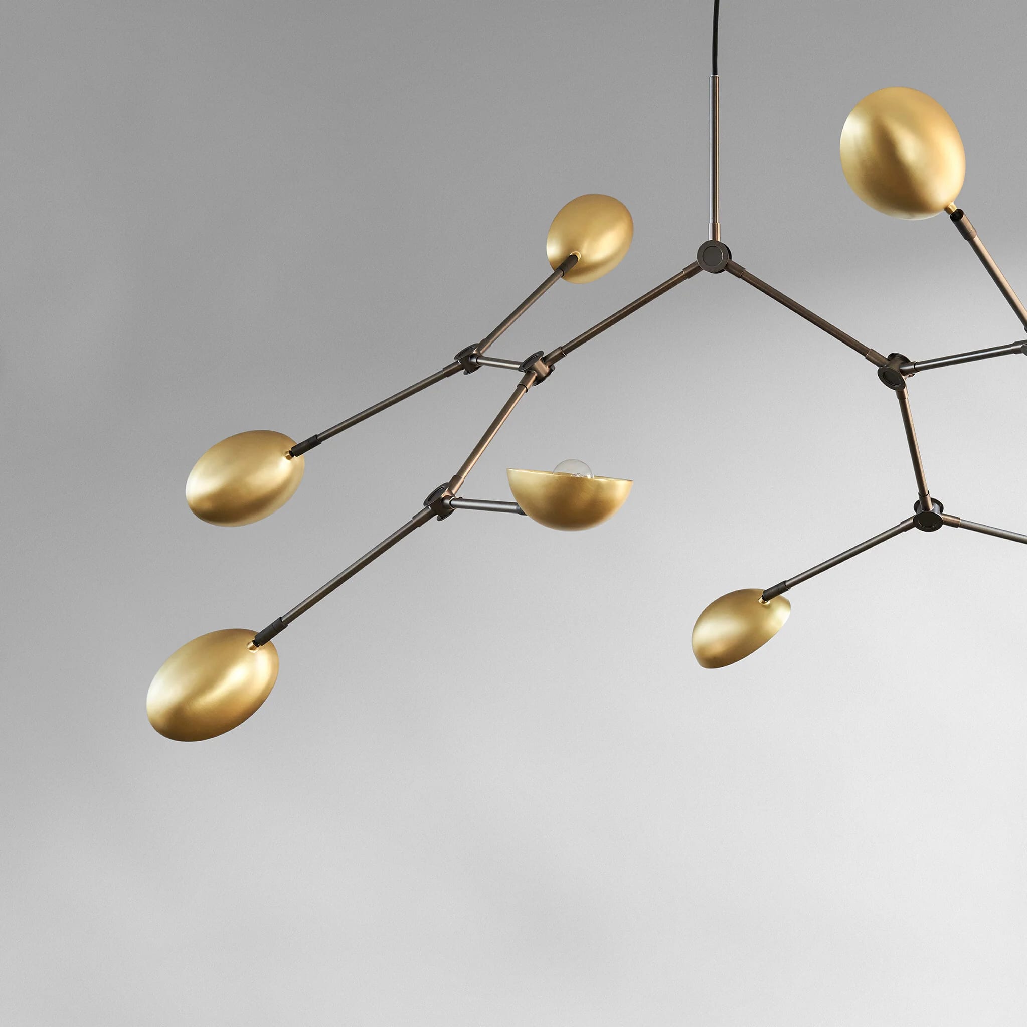 Люстра Drop Chandelier — Brass 5m