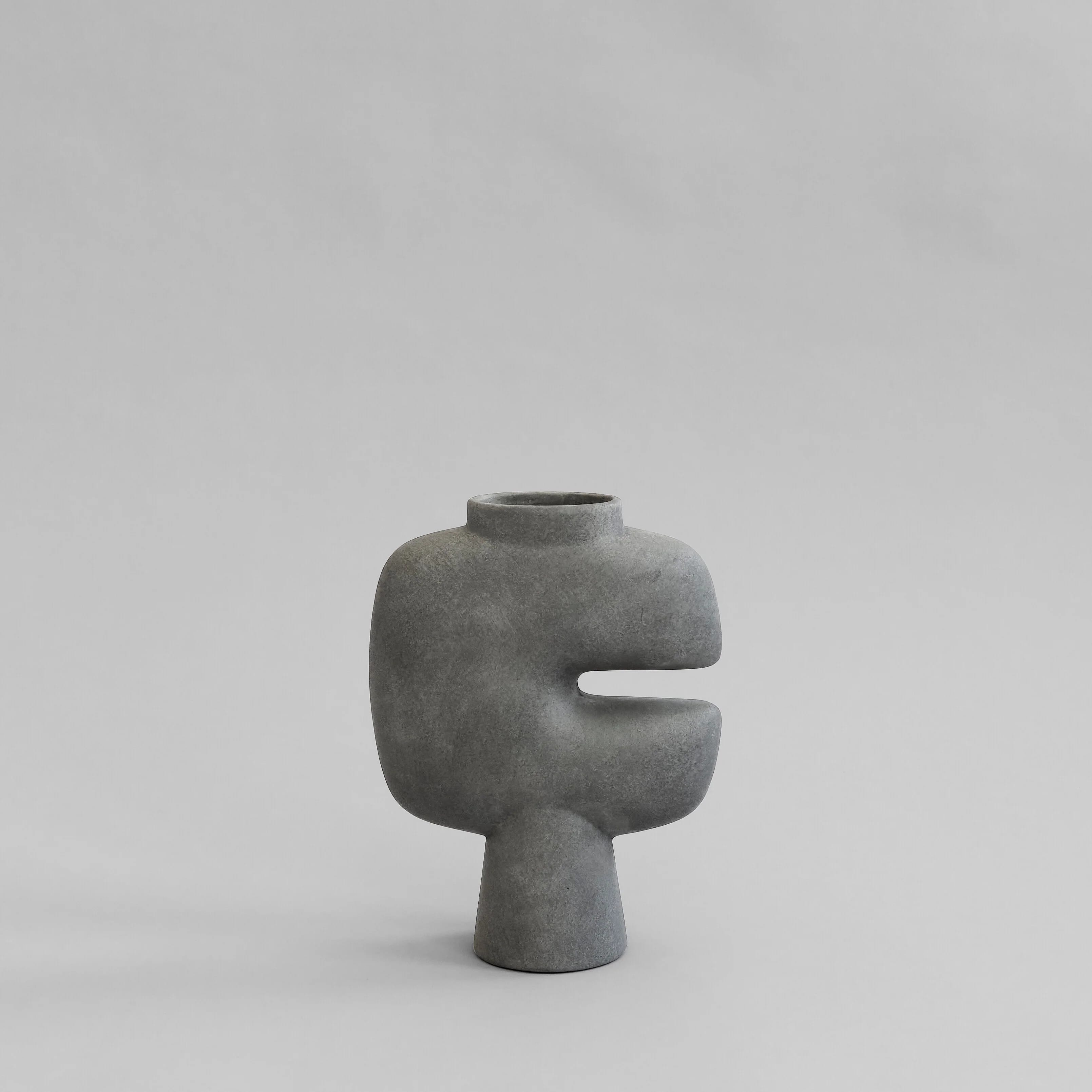 Ваза Tribal Medio — Dark Grey