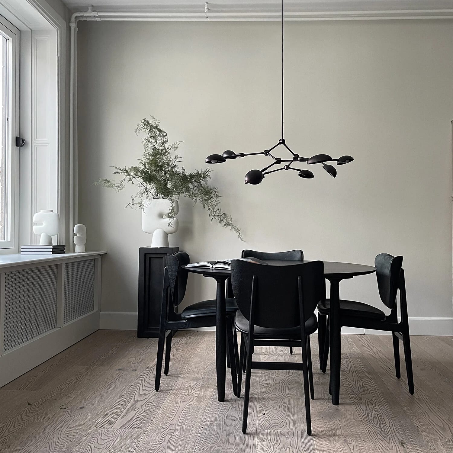 Люстра Drop Chandelier Mini — Burned Black 5m