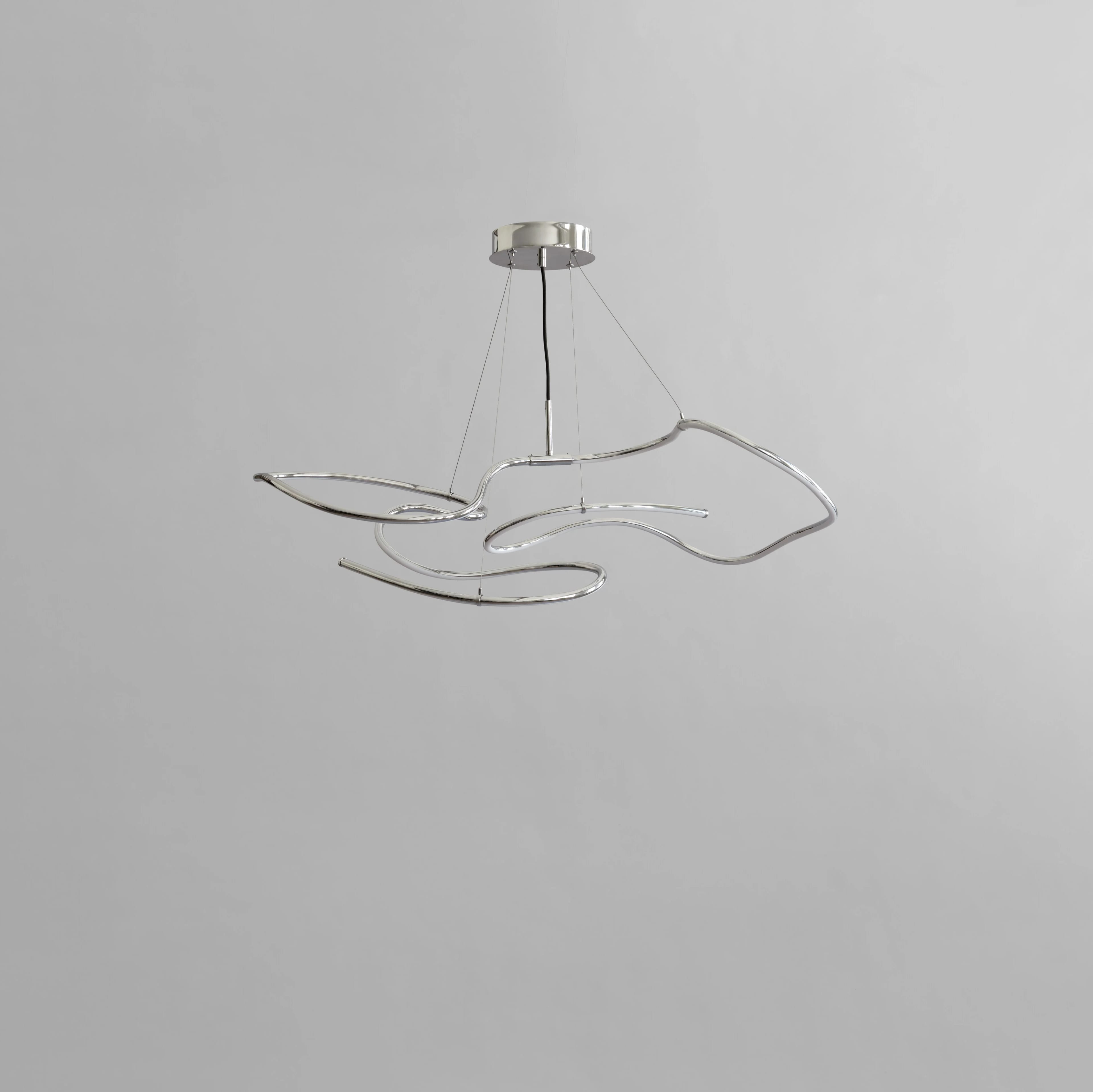 Люстра Ghost Chandelier Mini — Chrome 5m 1