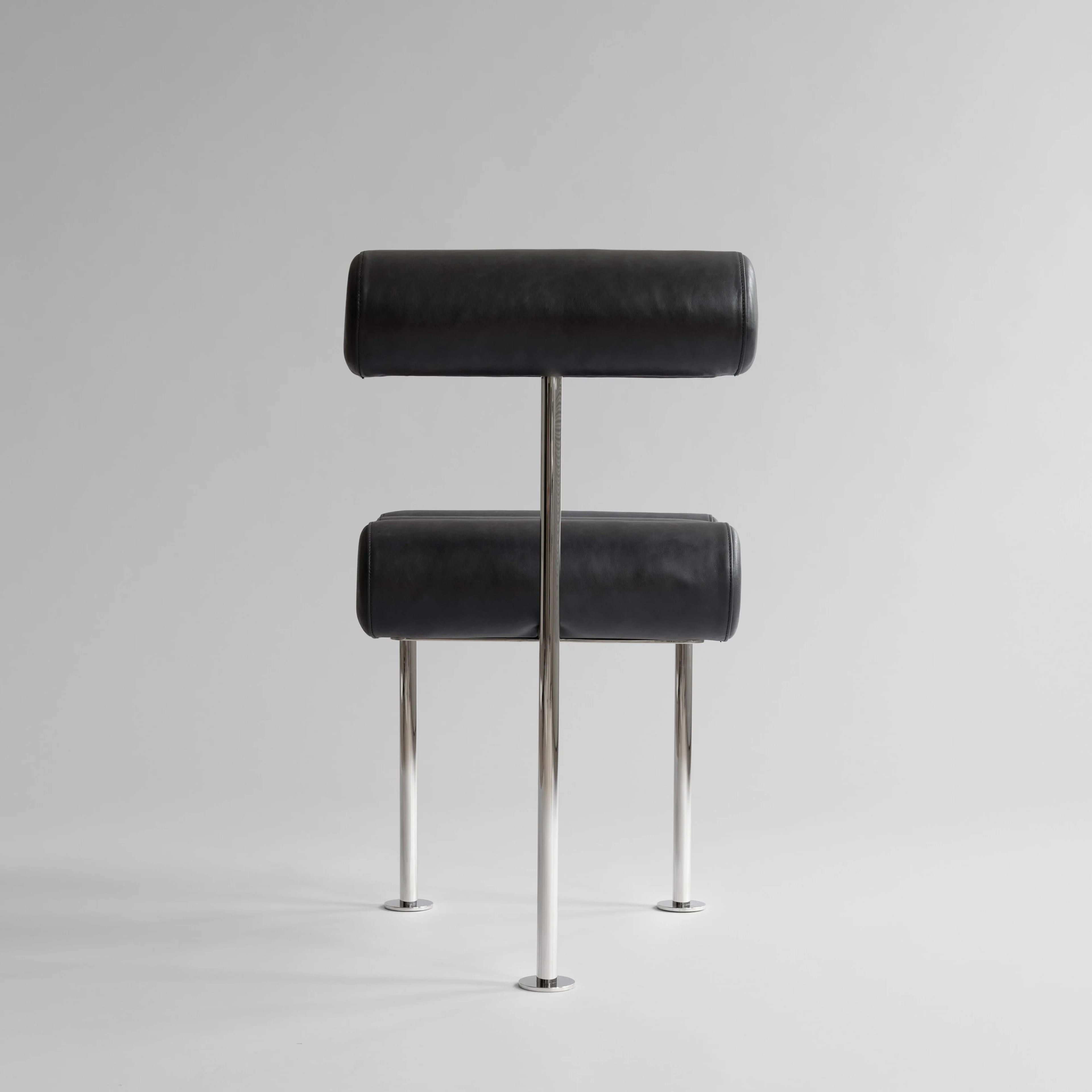 Стул Hiro — Aniline Leather Black