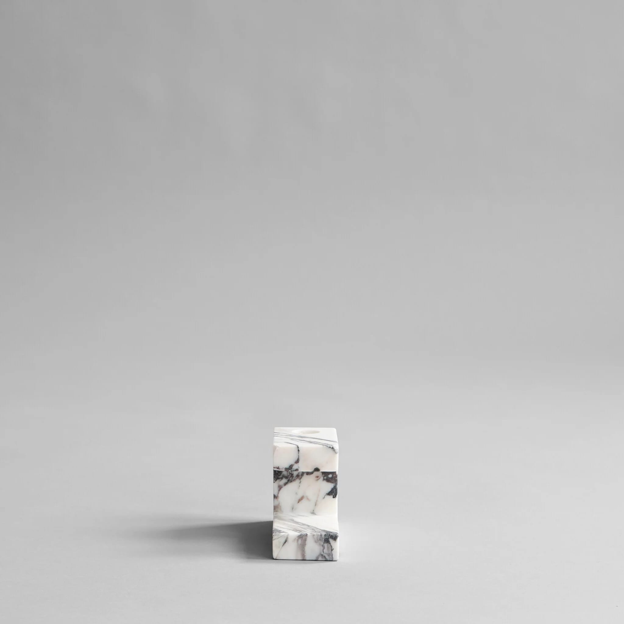 Подсвечник Brick Low — Calacatta