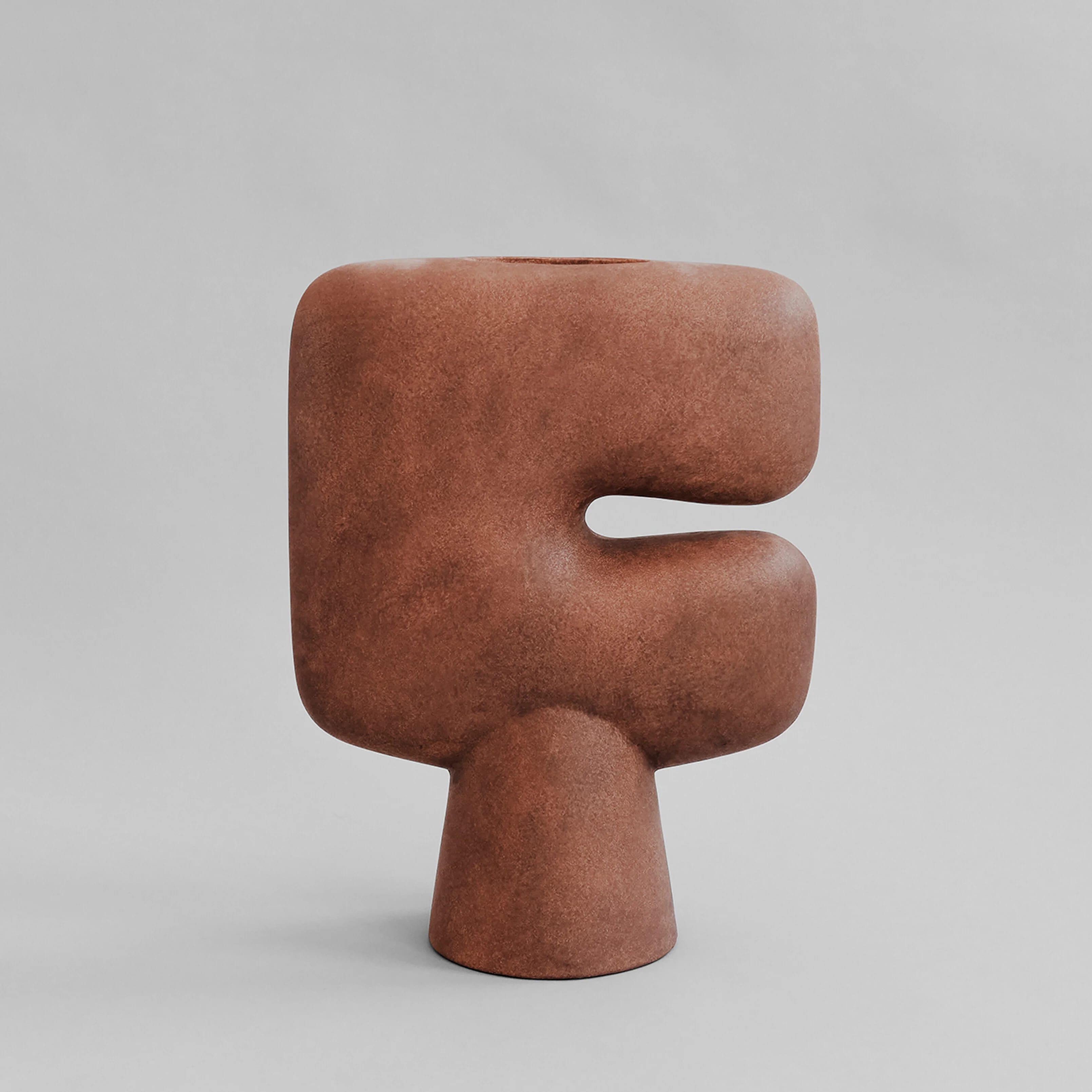 Ваза Tribal Big — Terracotta