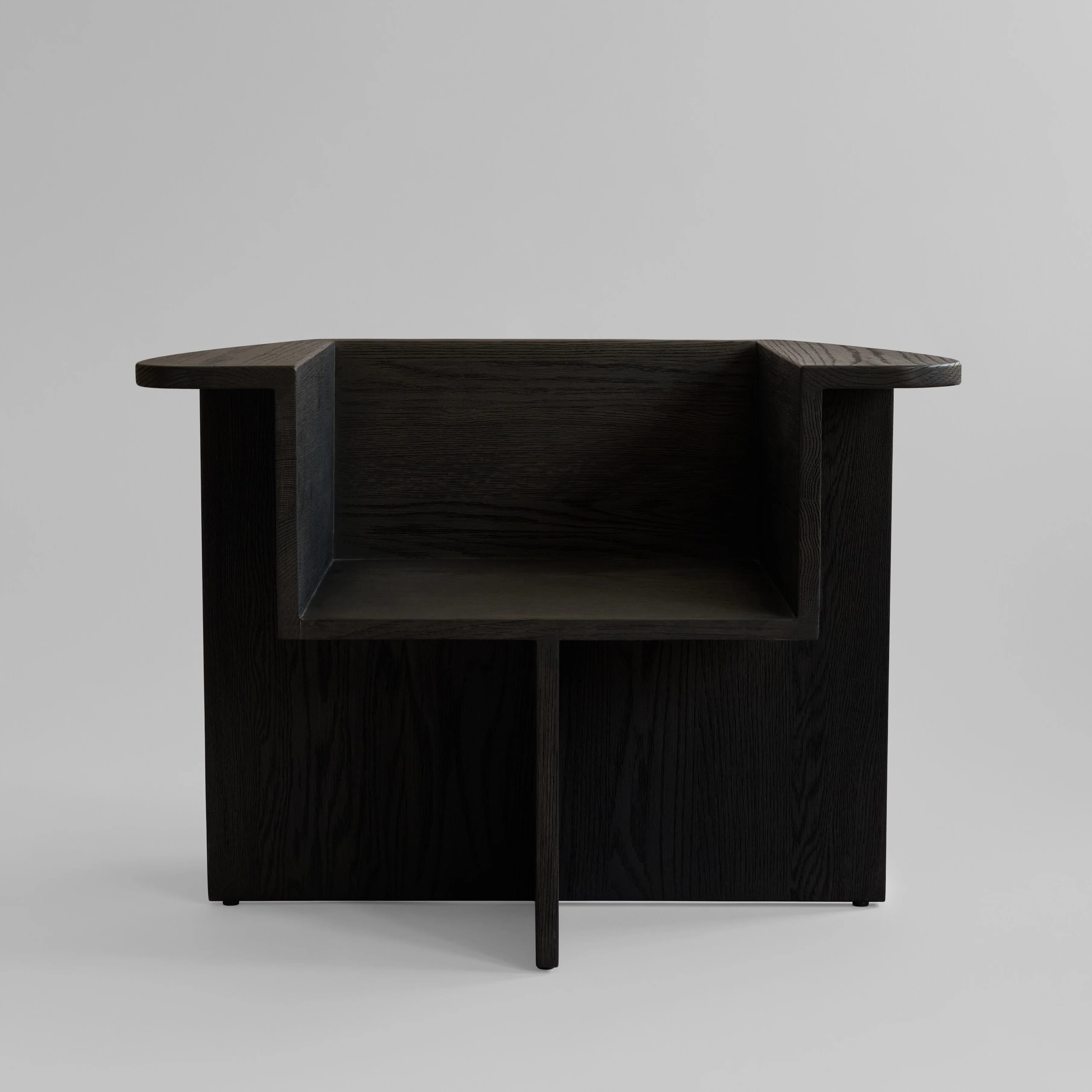 Кресло Brutus — Coffee Black Oak