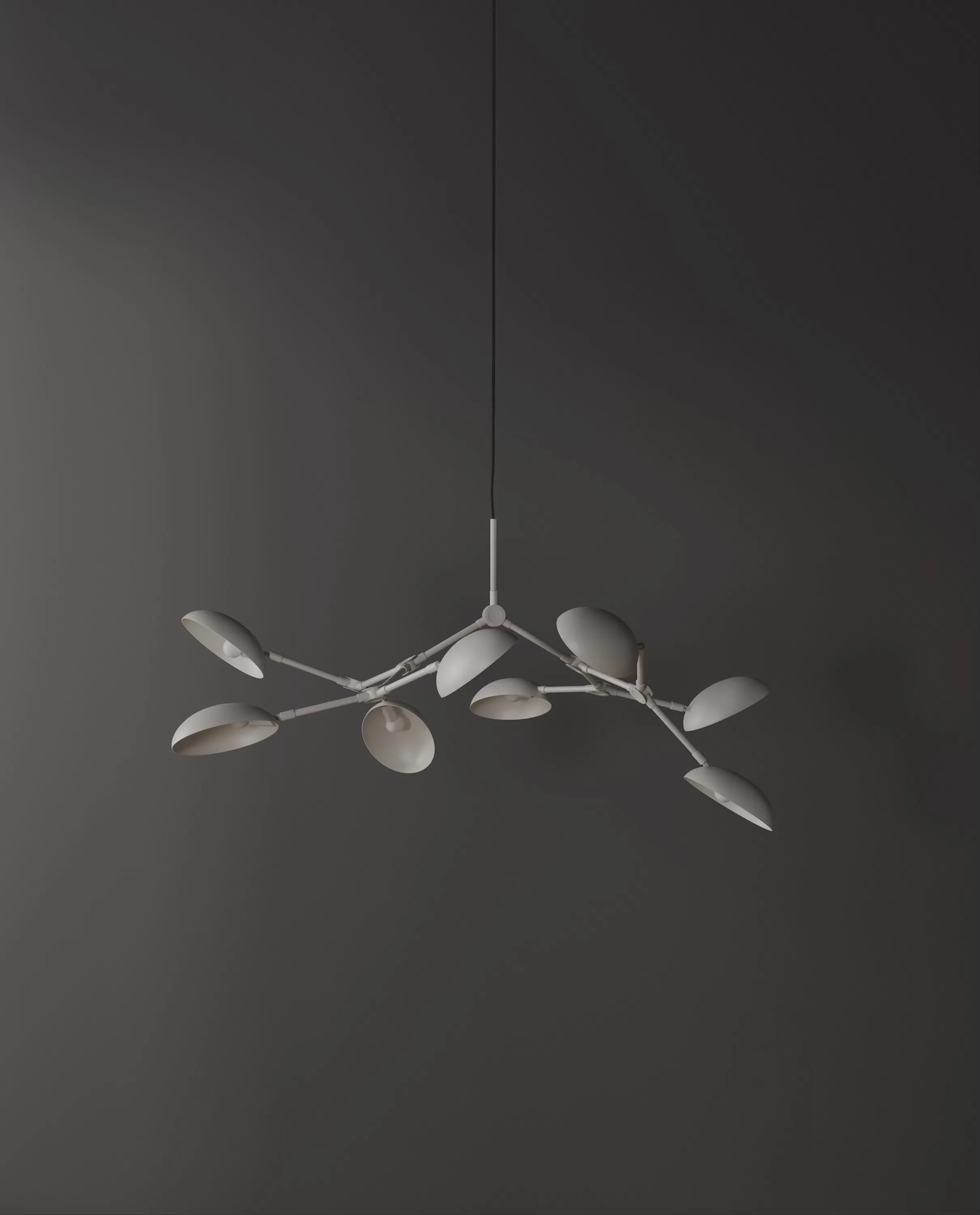 Люстра Drop Chandelier Mini — White 5m