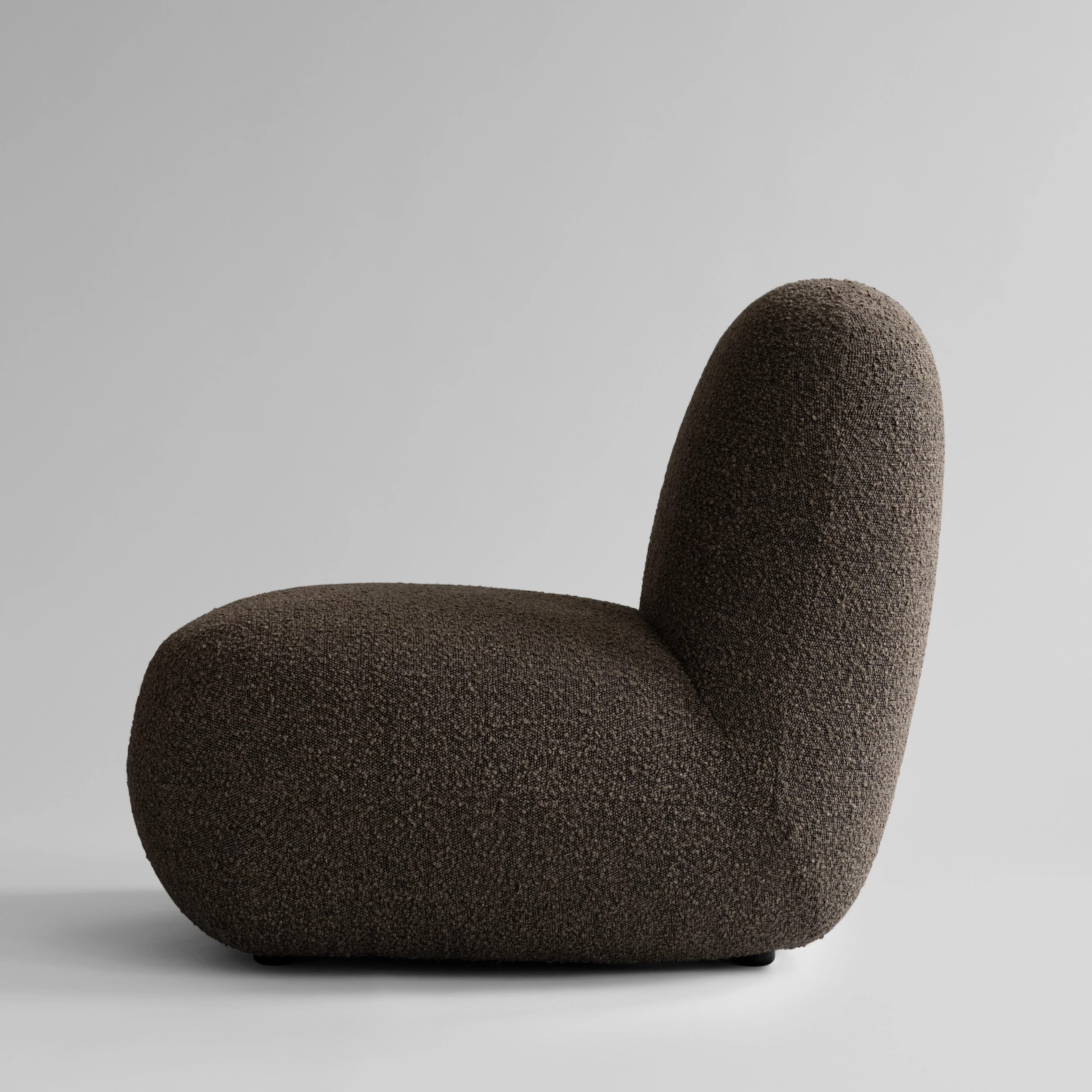 Кресло Toe Chair Flat — Deep Taupe