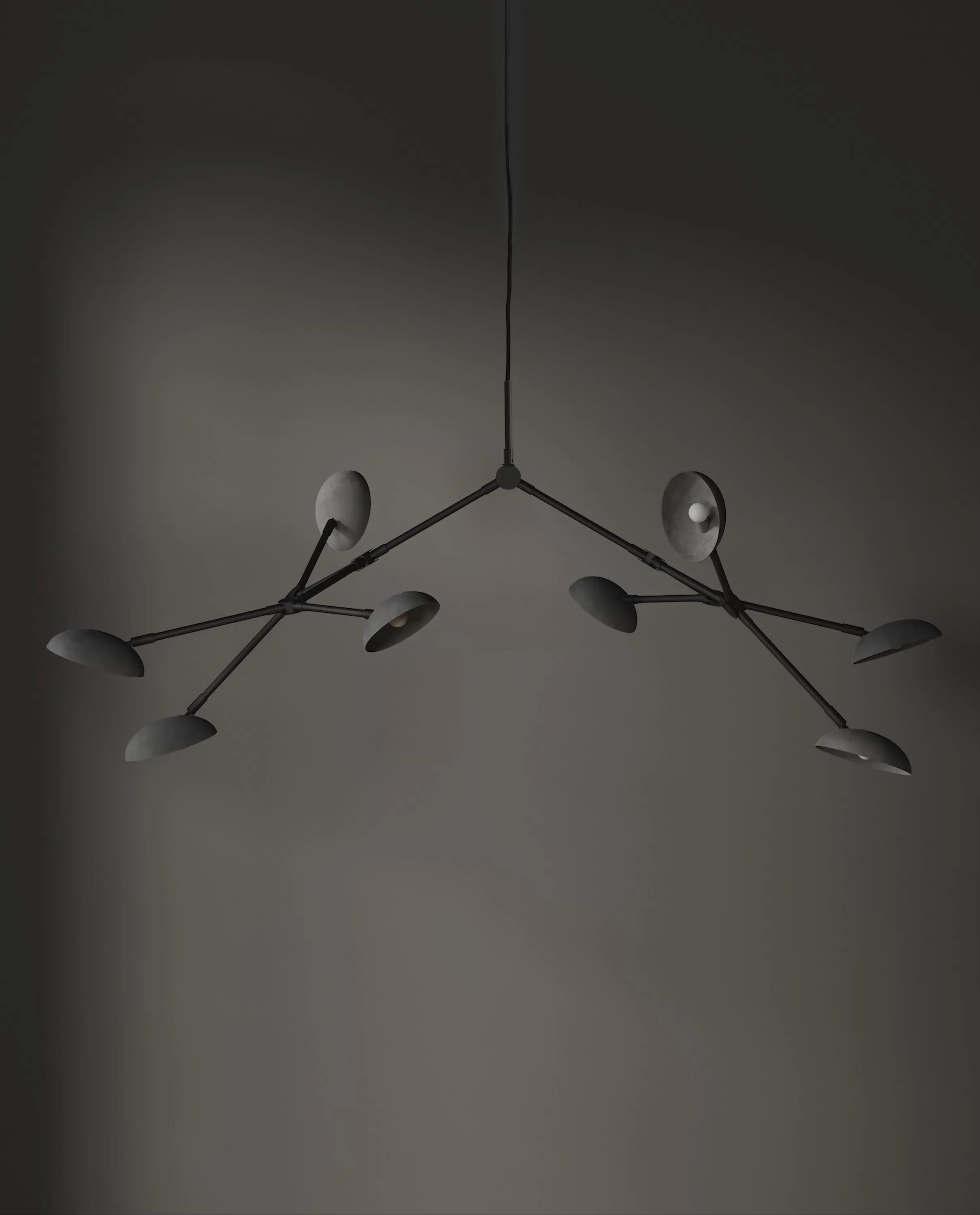 Люстра Drop — Oxidized