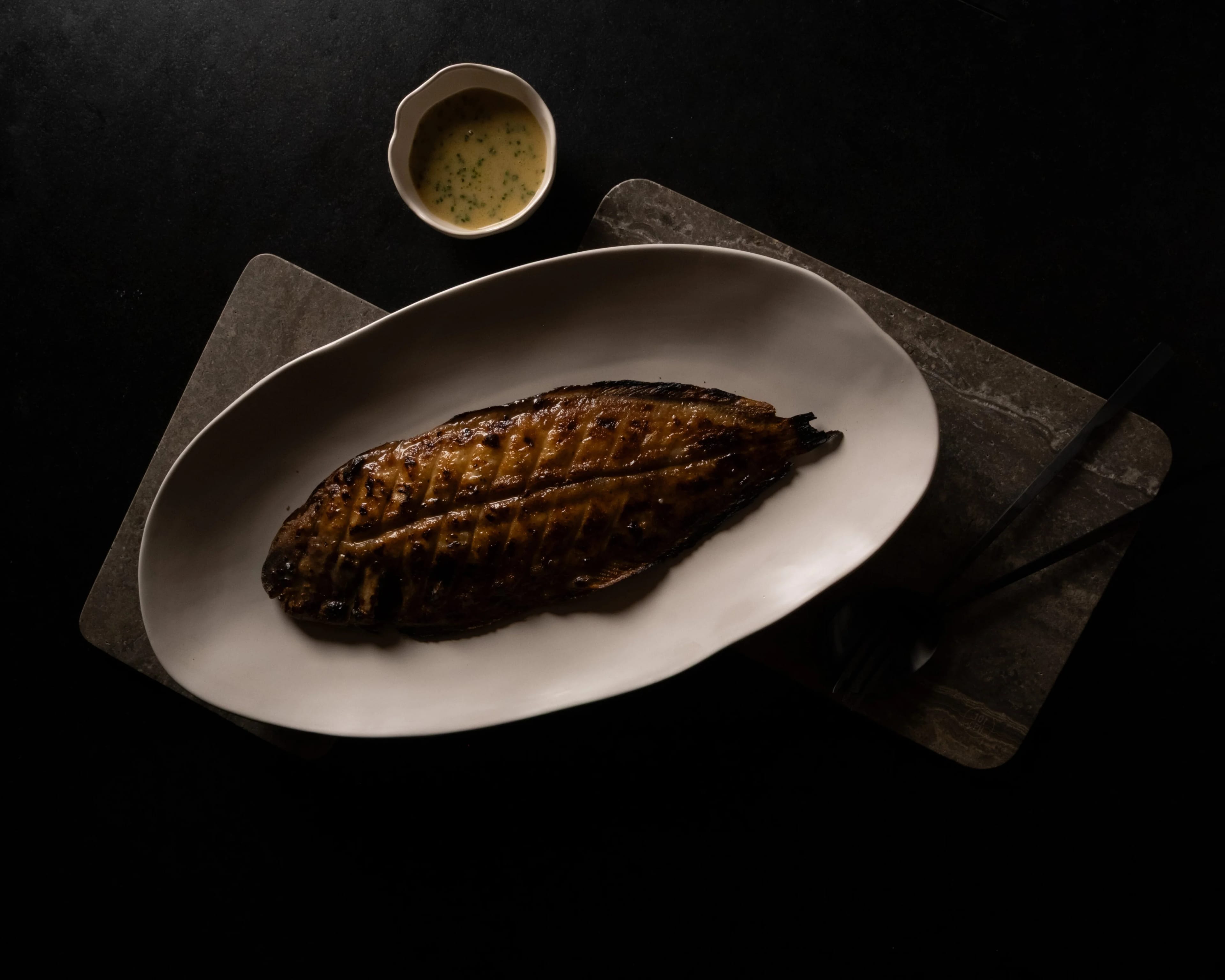 Поднос Native Oval Big — Birch
