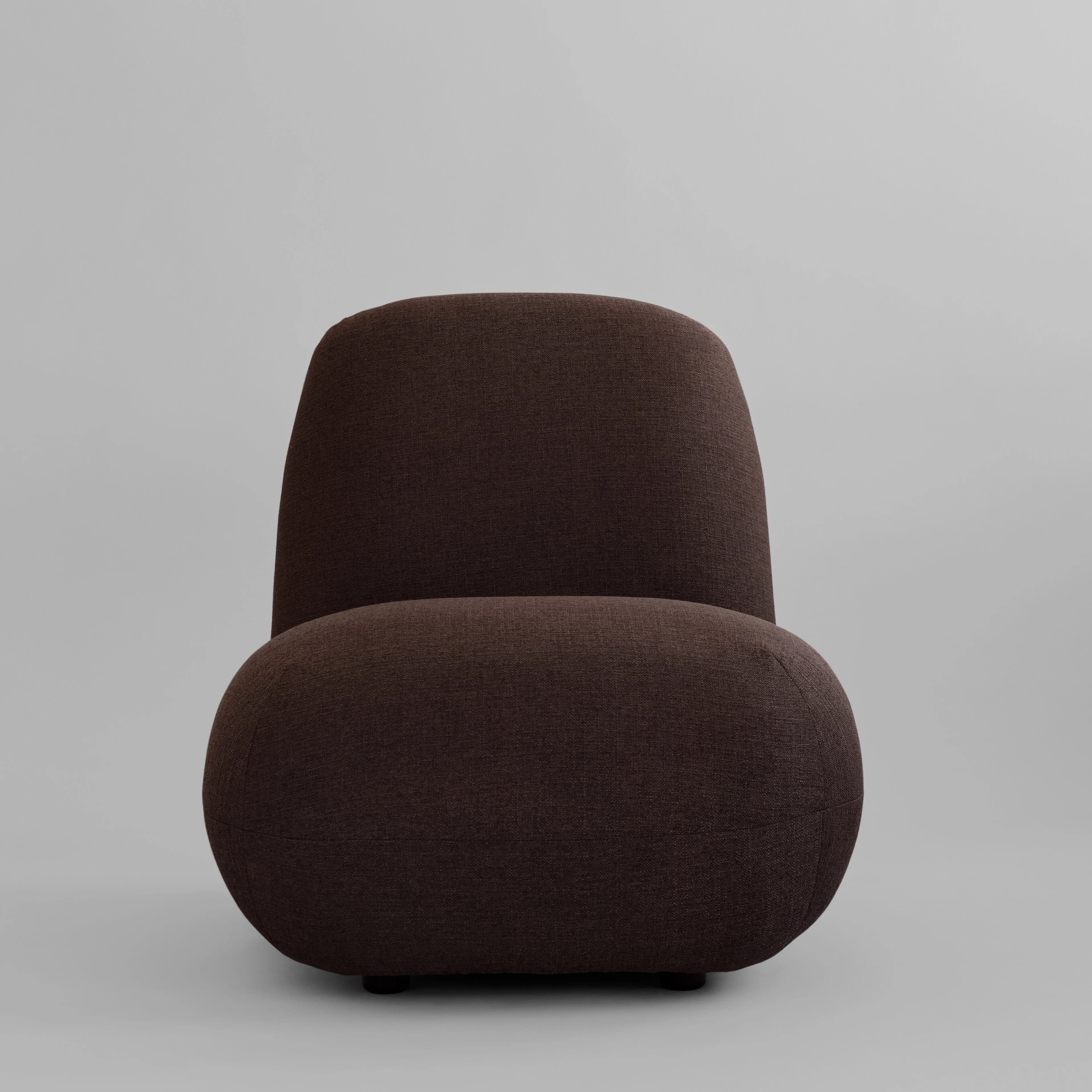 Кресло Toe Chair Flat — Dark Brown