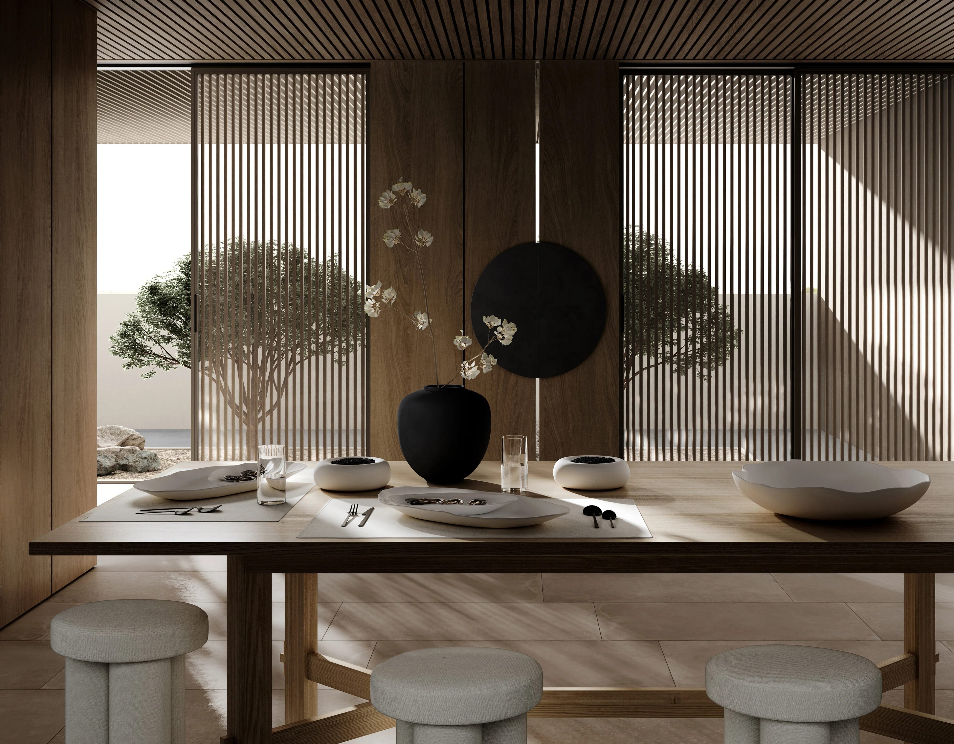 Поднос Native Tray Hexa — Birch