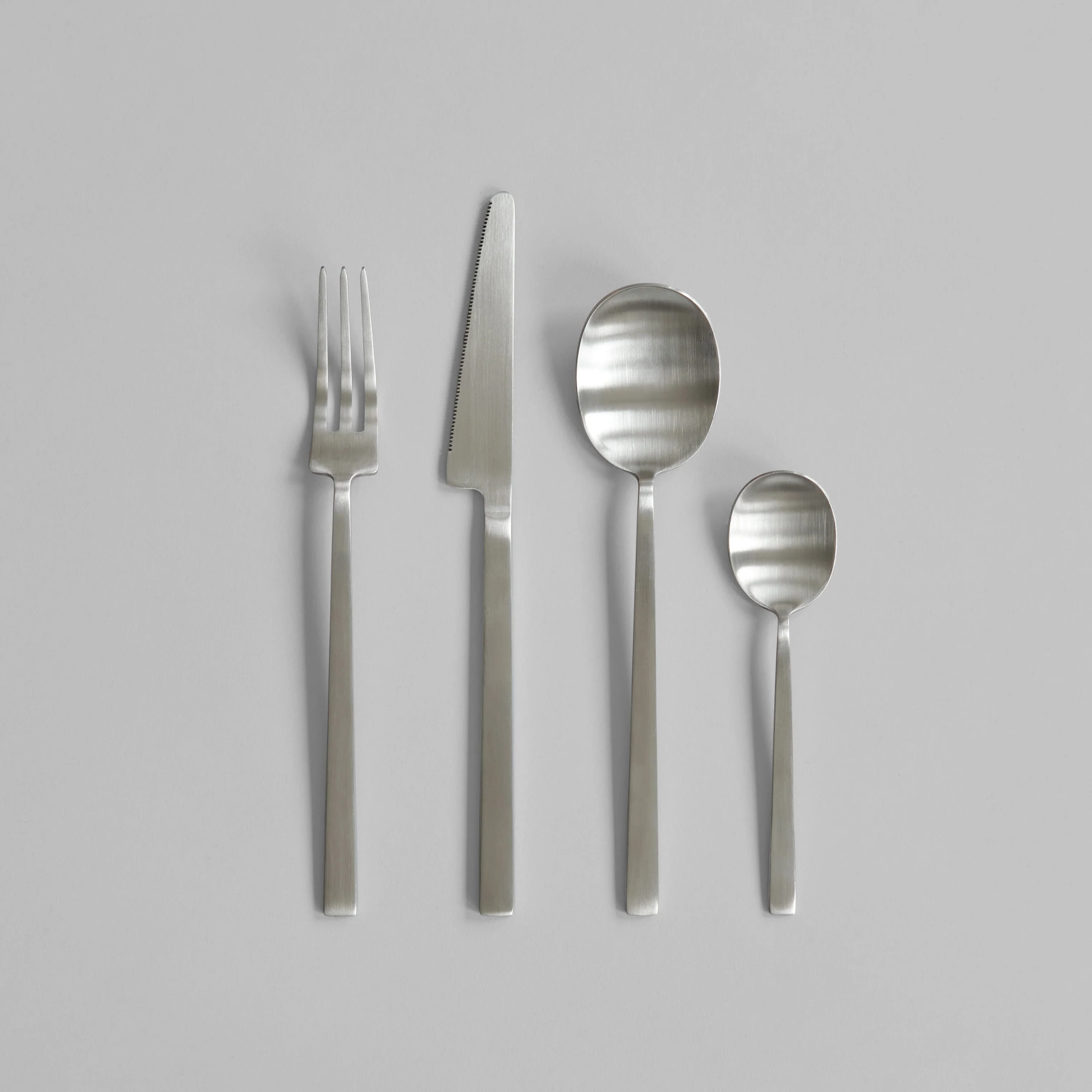 Столовые приборы Kogei Cutlery — Brushed Steel 24 pcs