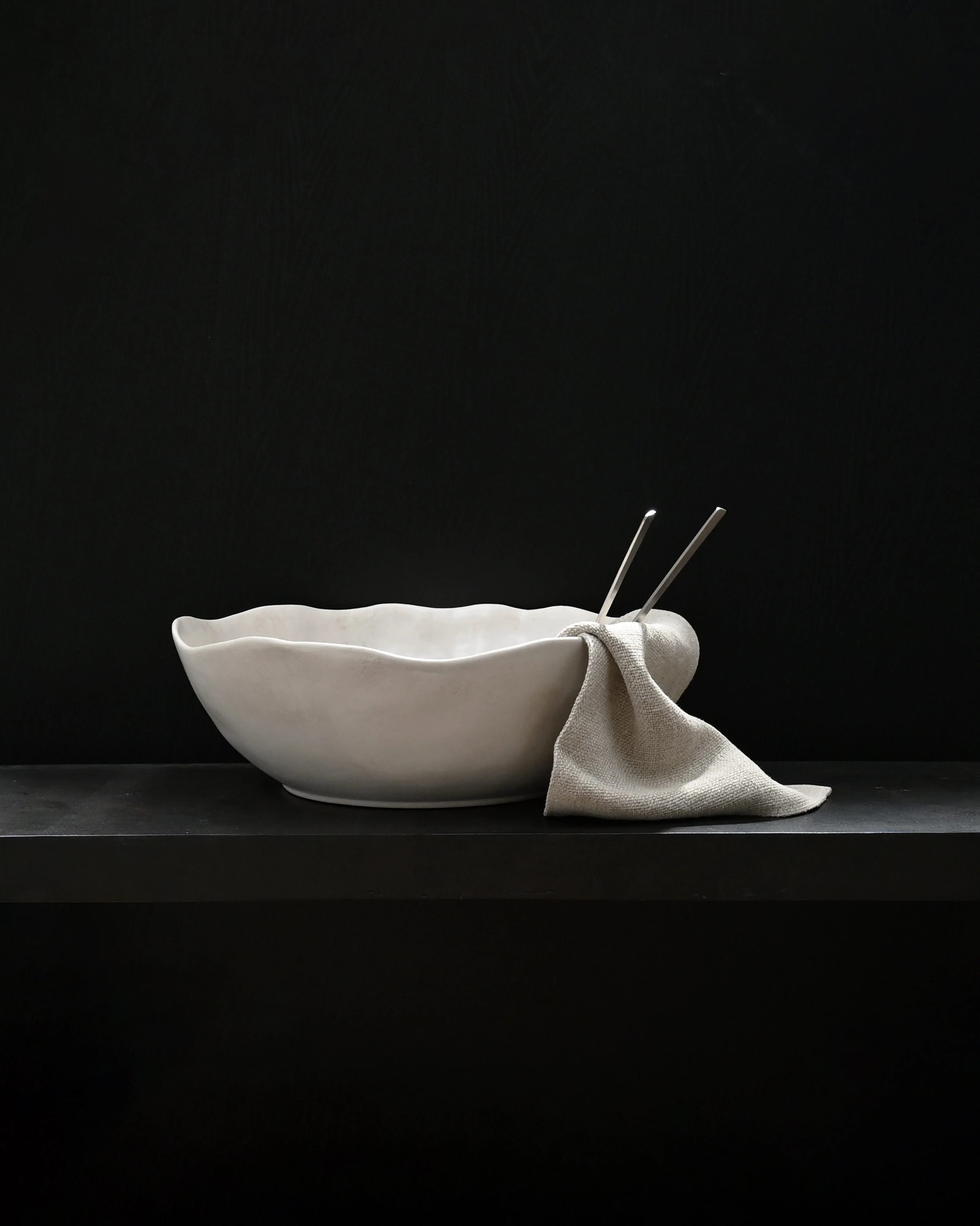 Приборы для салата Kogei — Brushed Steel