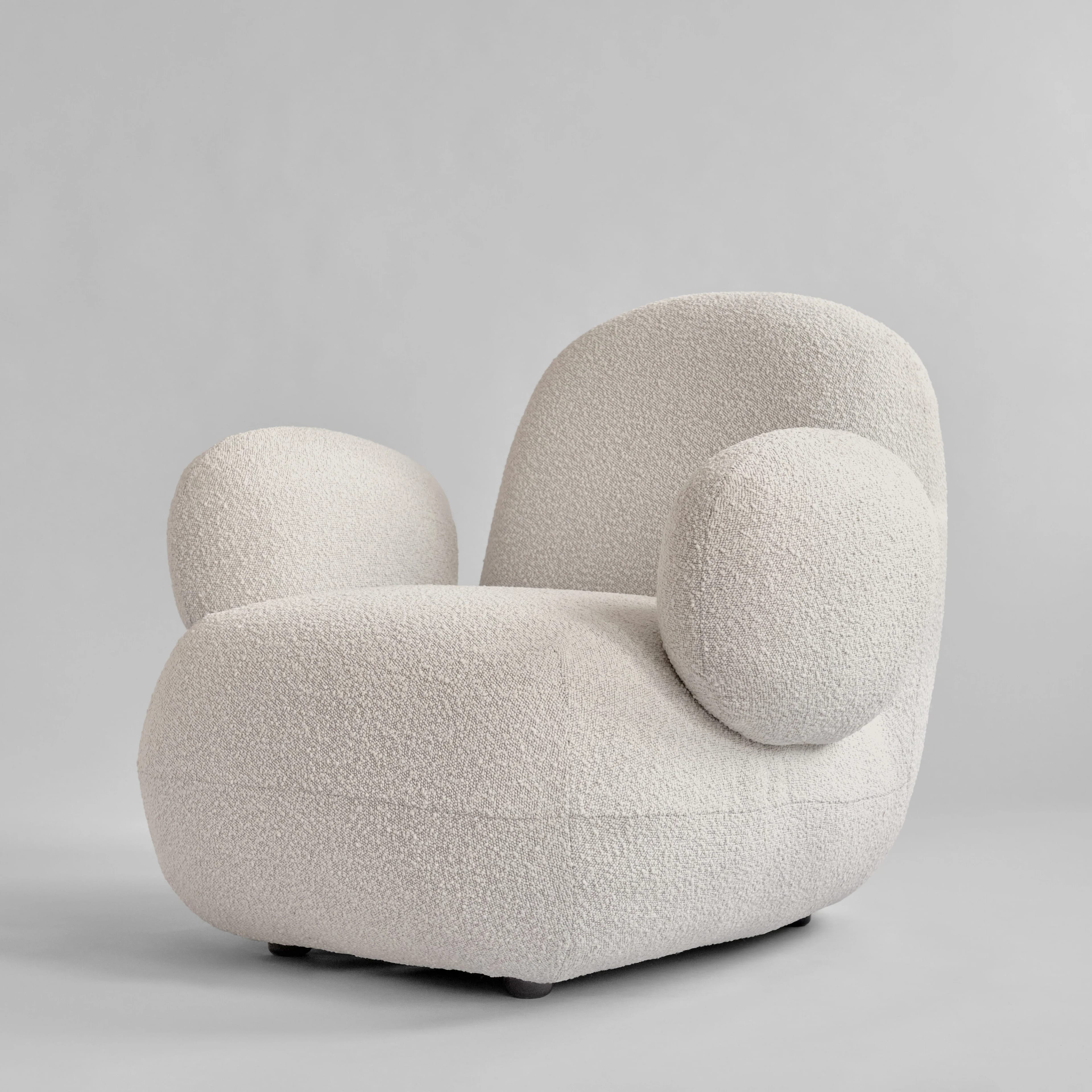 Кресло Toe Flat — Off White