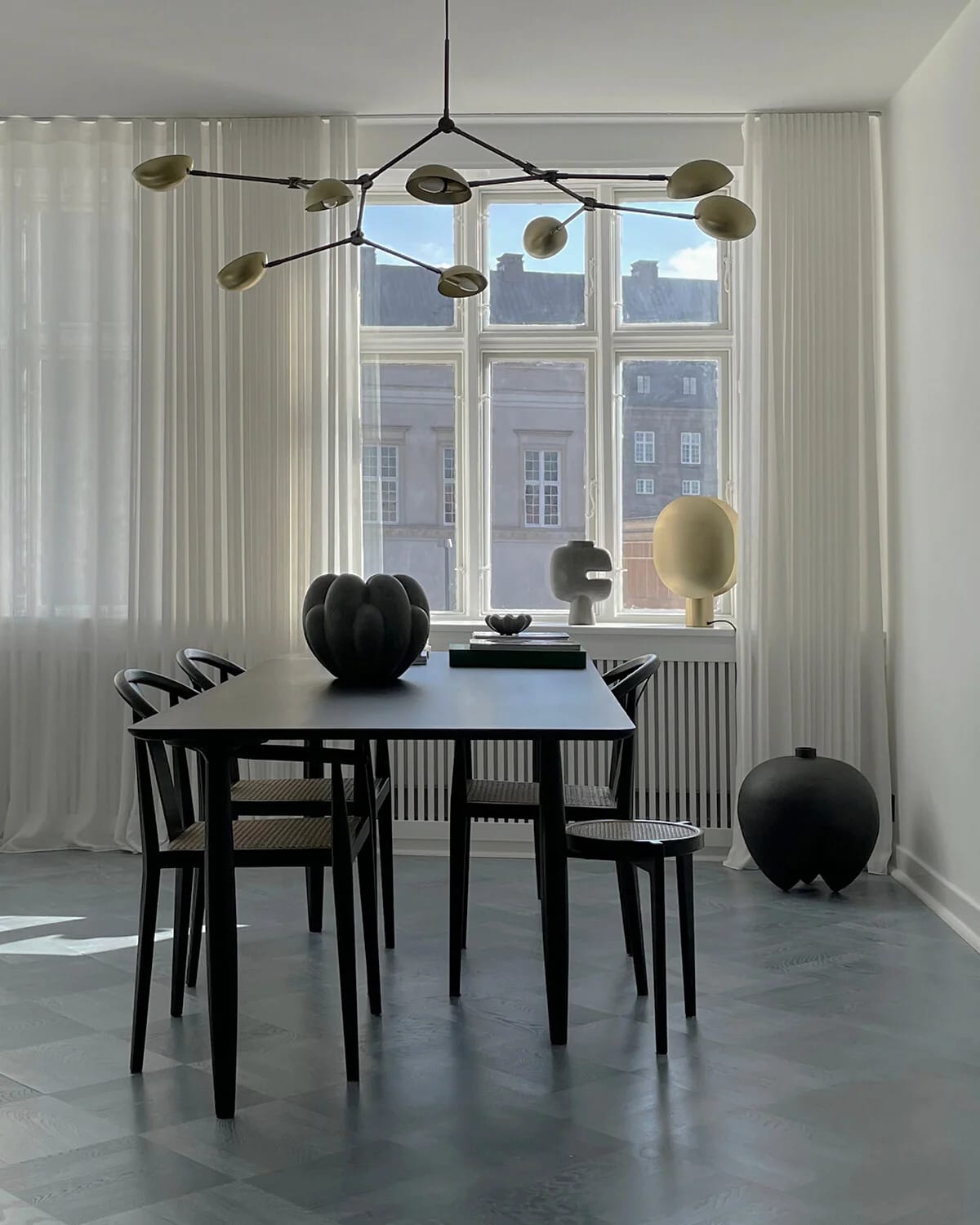 Люстра Drop Chandelier — Brass 5m