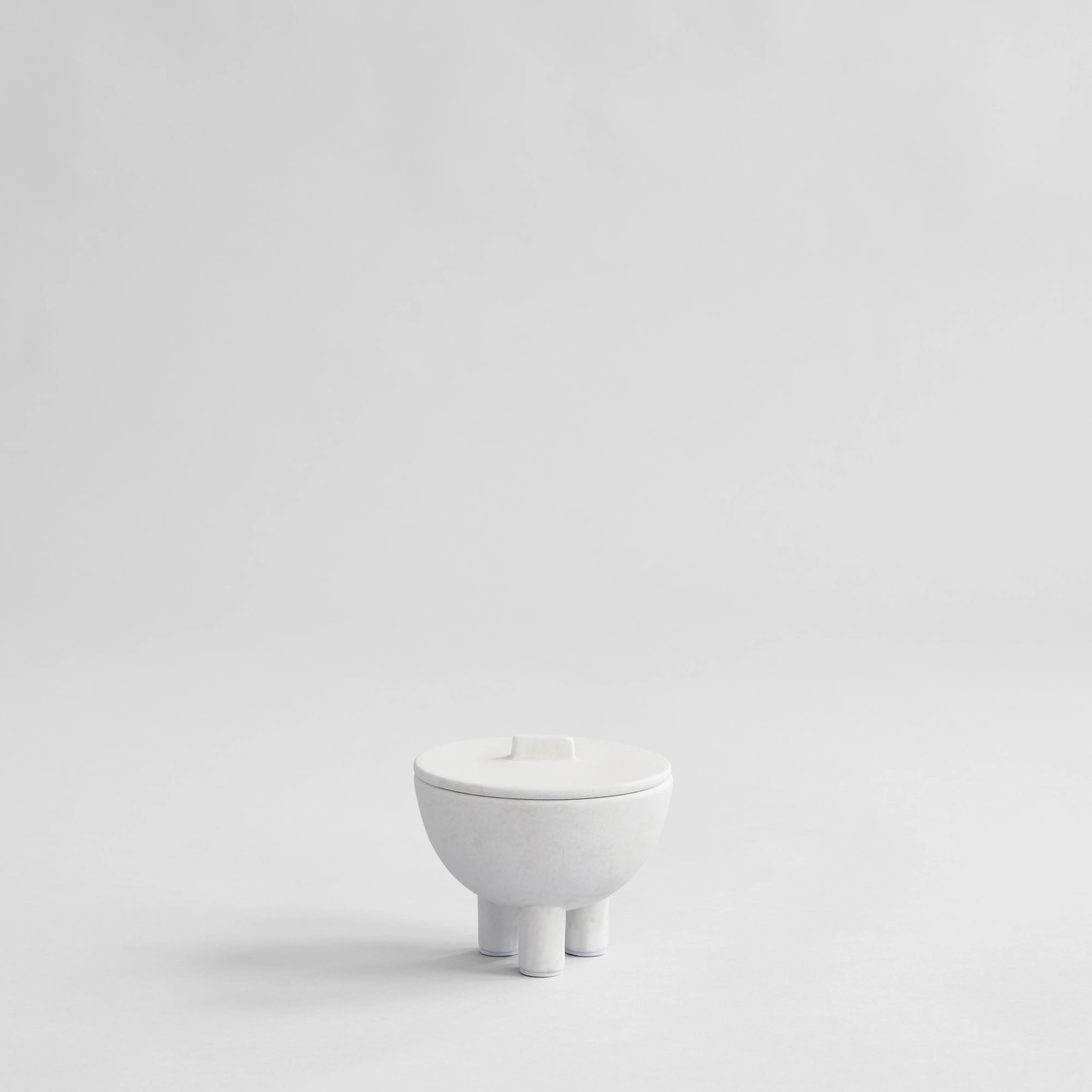 Чаша Duck Jar Medio — Bone White