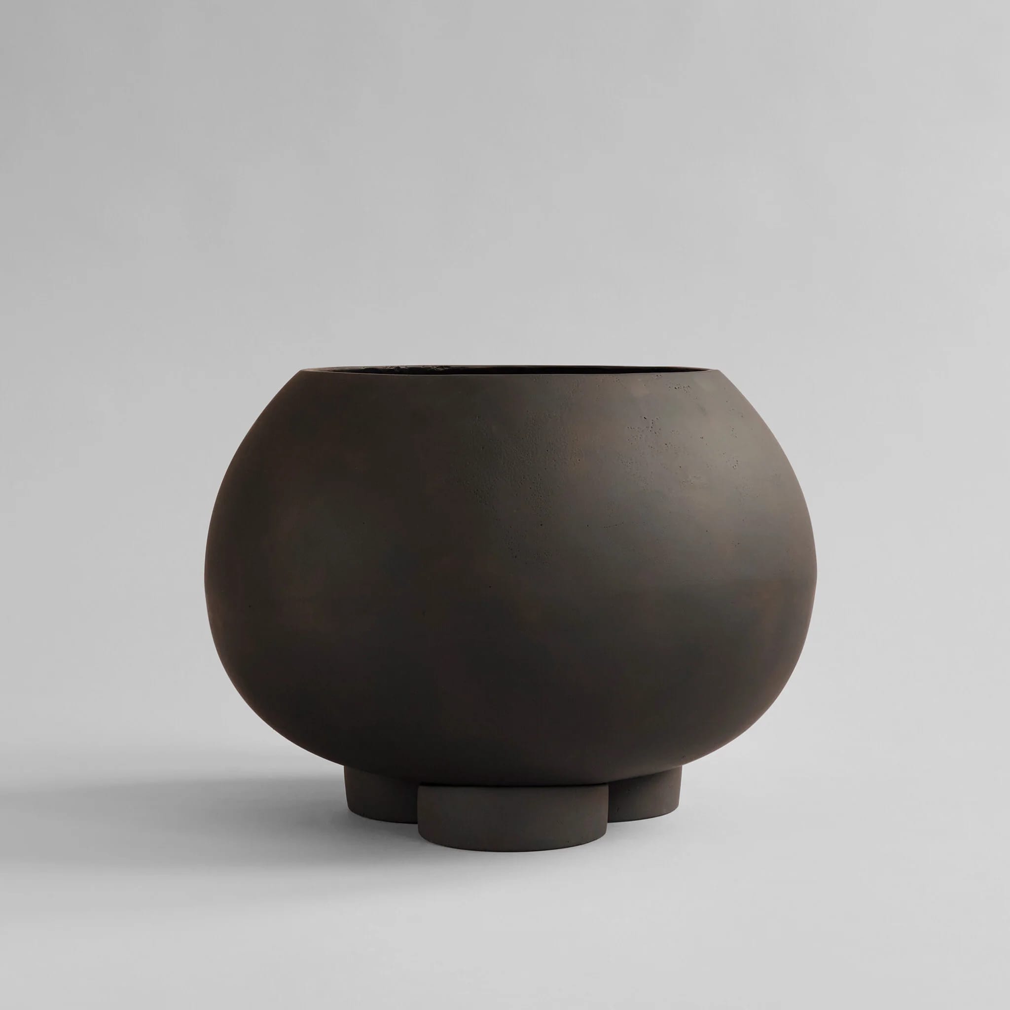 Кашпо Urchin Big — Coffee