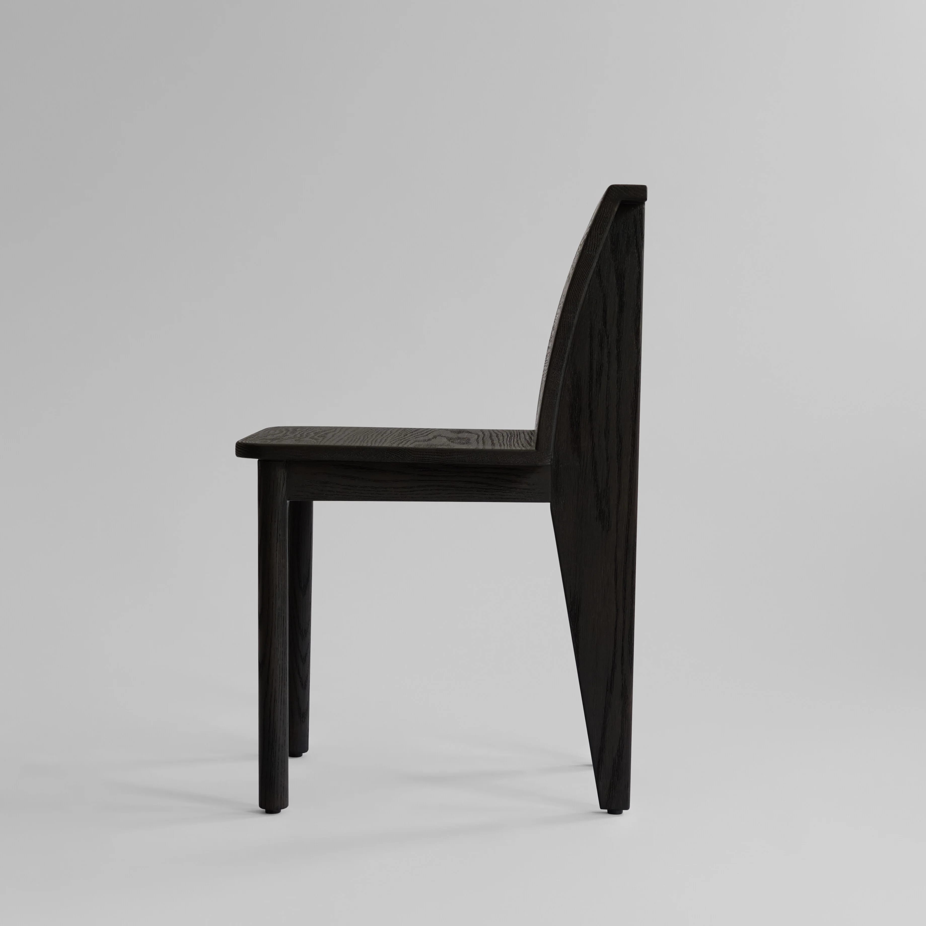 Стул Brutus Slim — Coffee Black Oak