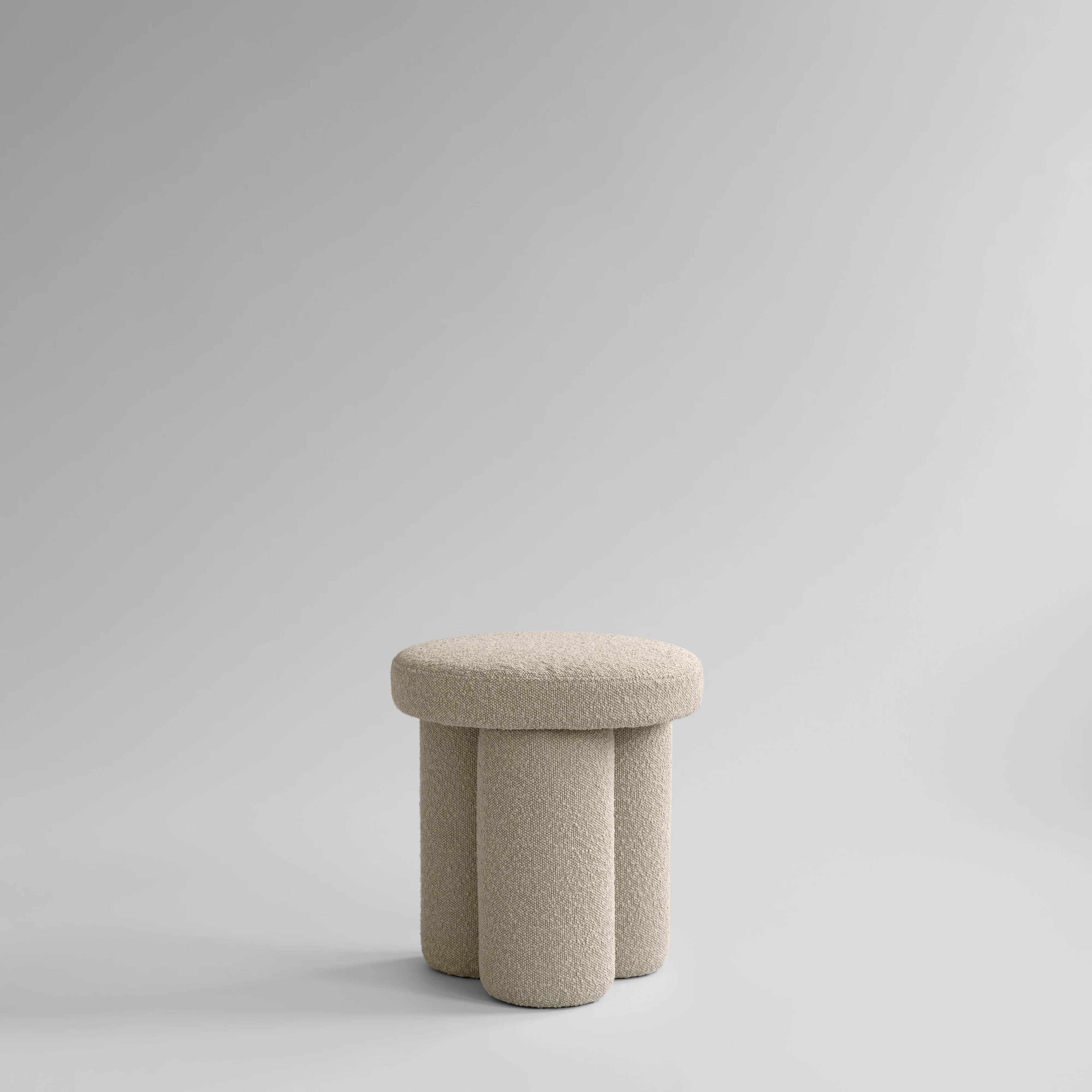 Табурет Big Foot Stool — Smoked Sand