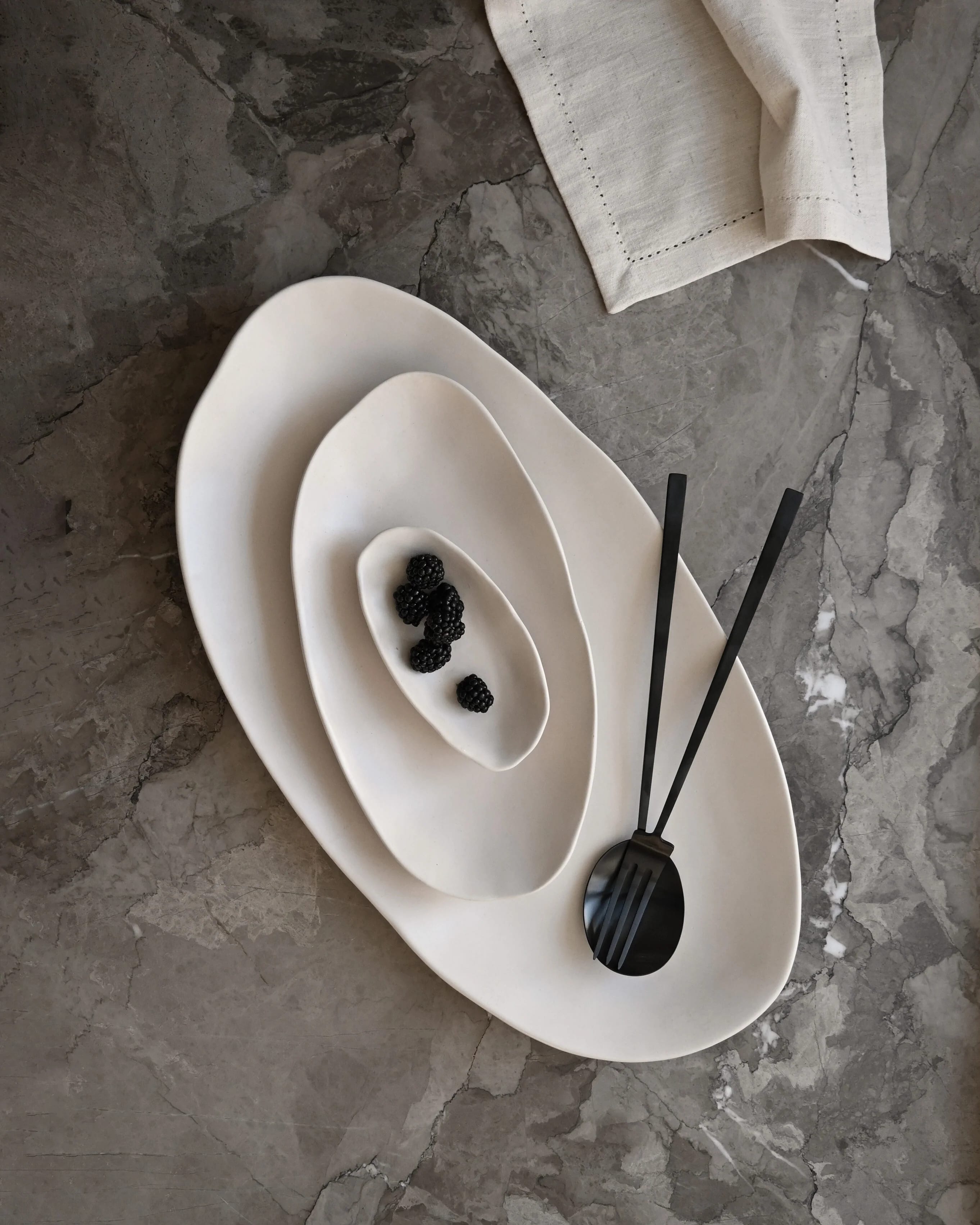 Поднос Native Oval Big — Birch