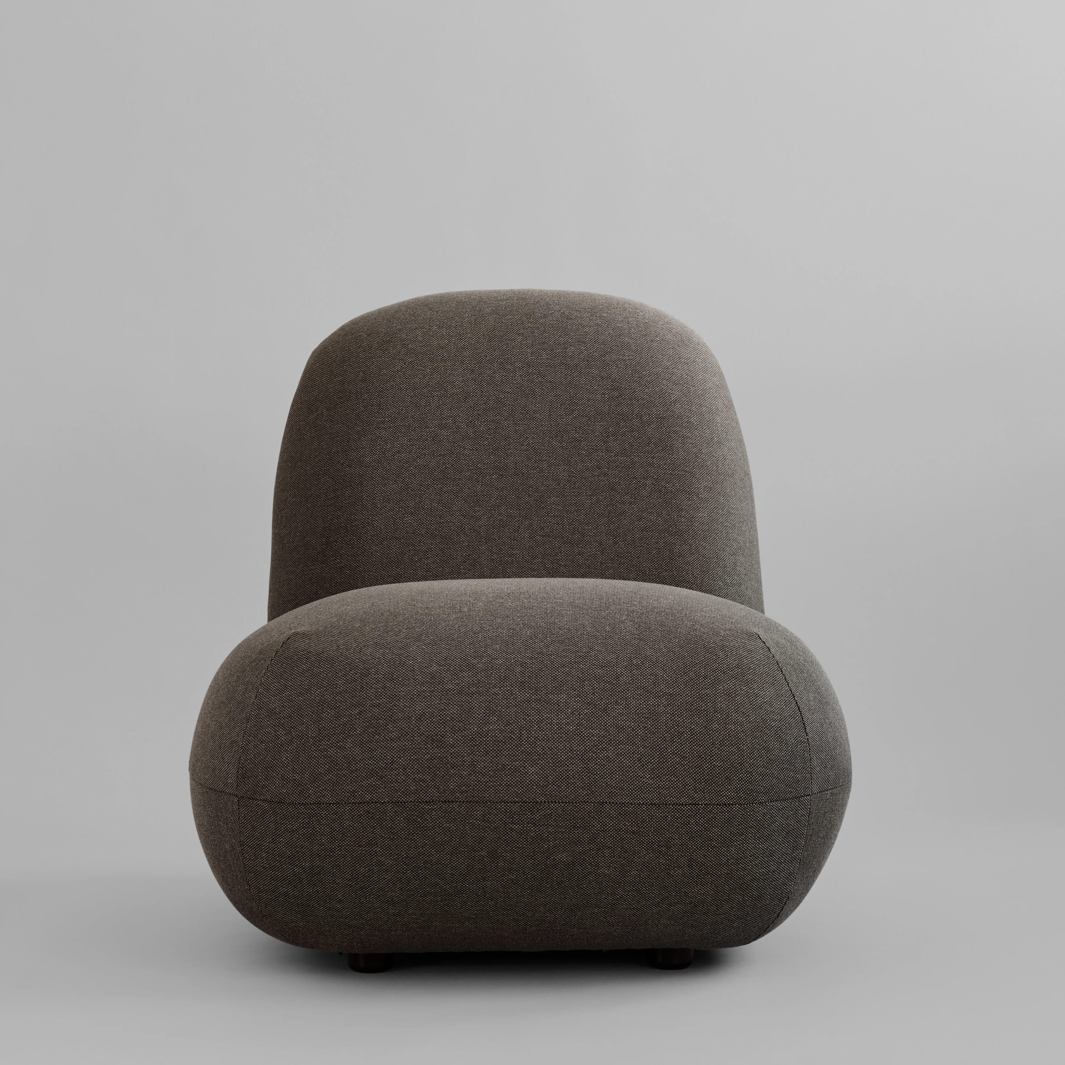 Кресло Toe Chair Flat — Stone Gray