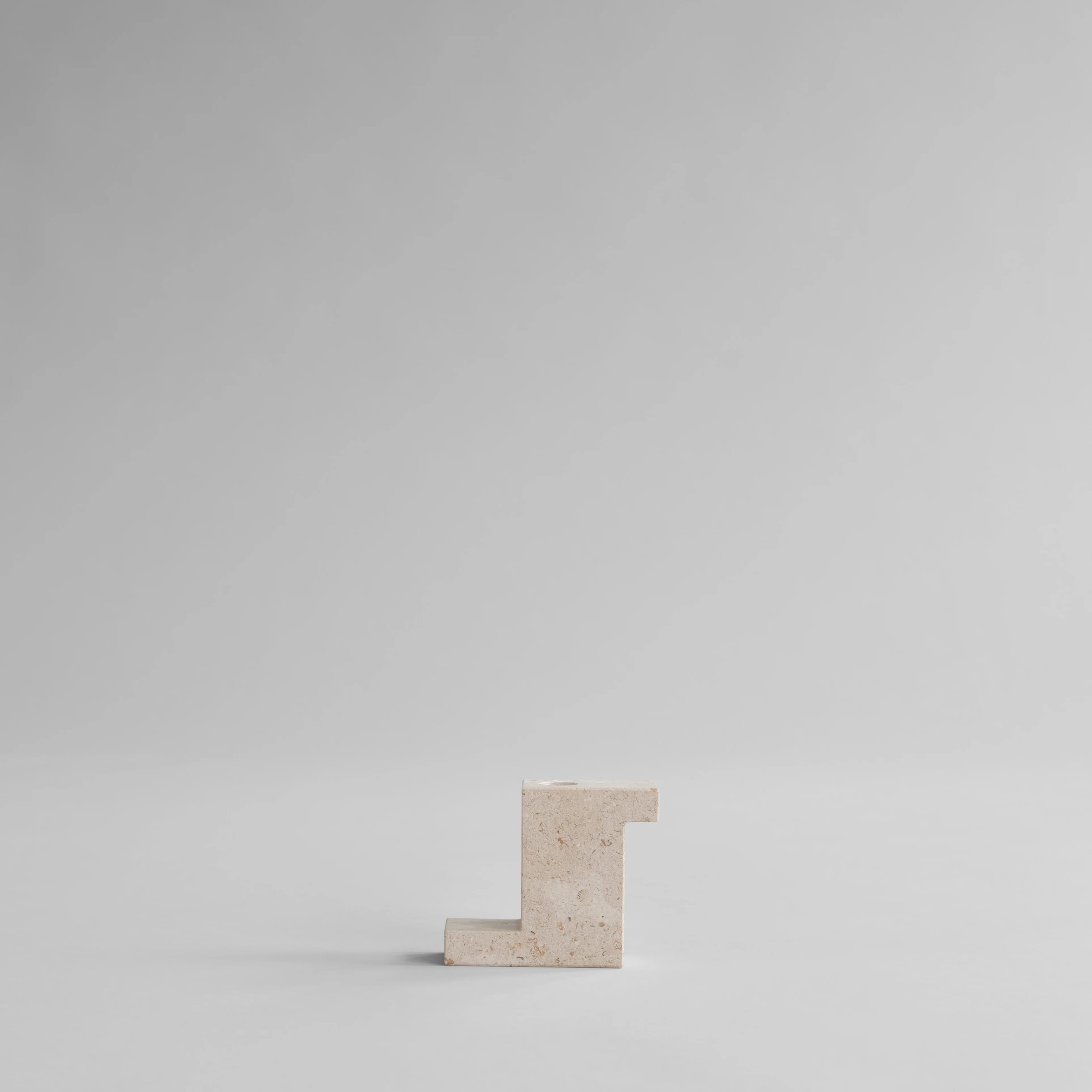 Подсвечник Brick Tall — Limestone