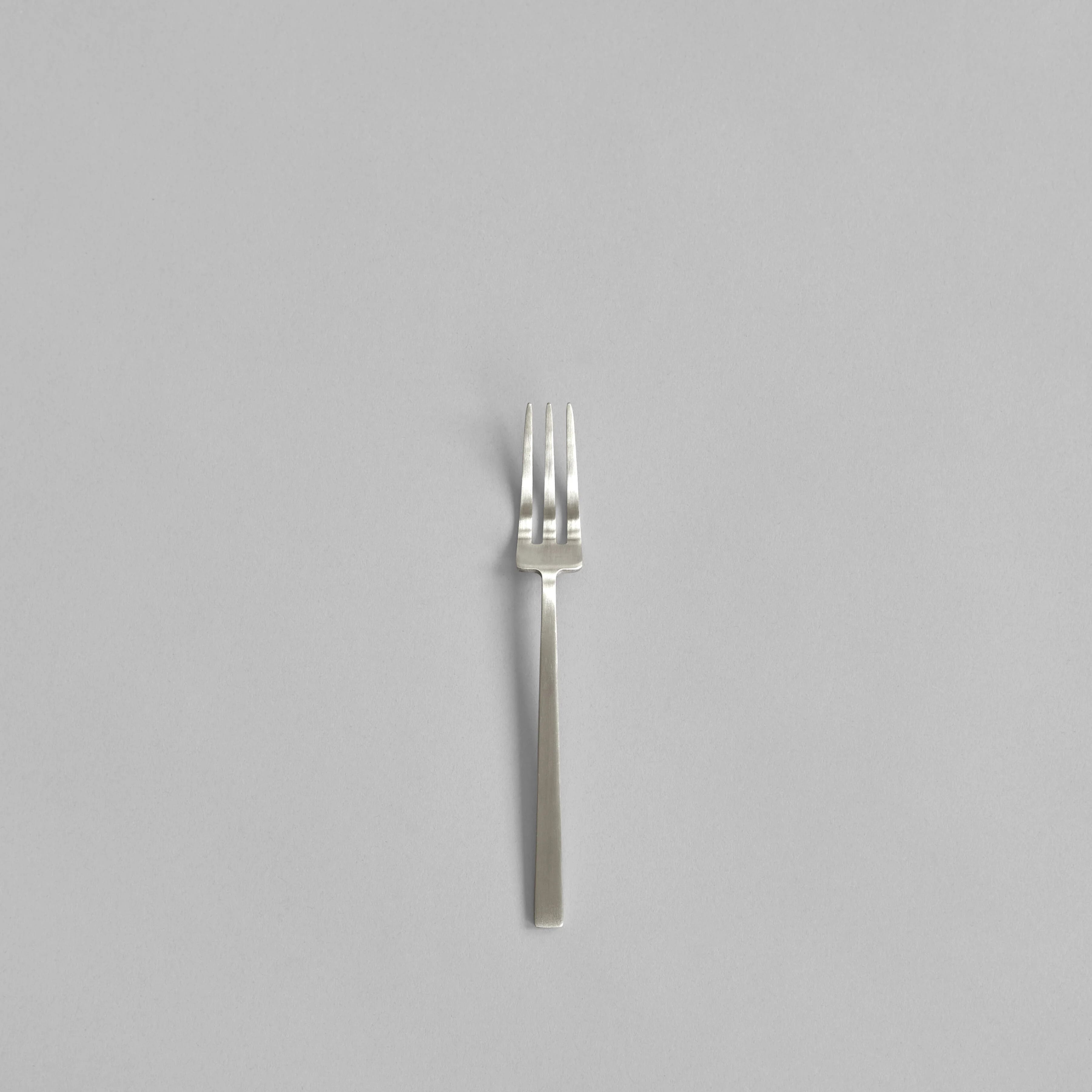 Десертная вилка Kogei — Brushed Steel