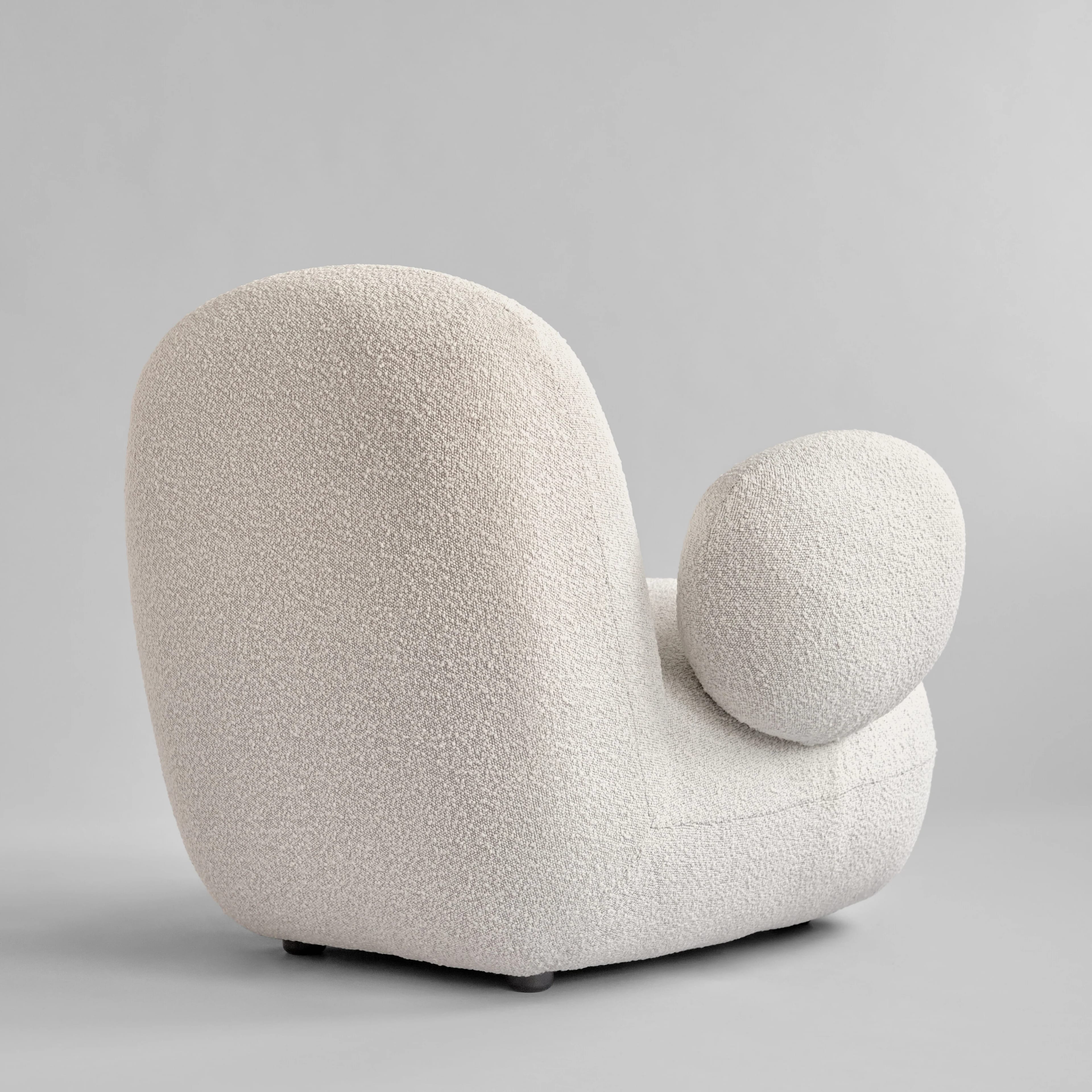 Кресло Toe Flat — Off White