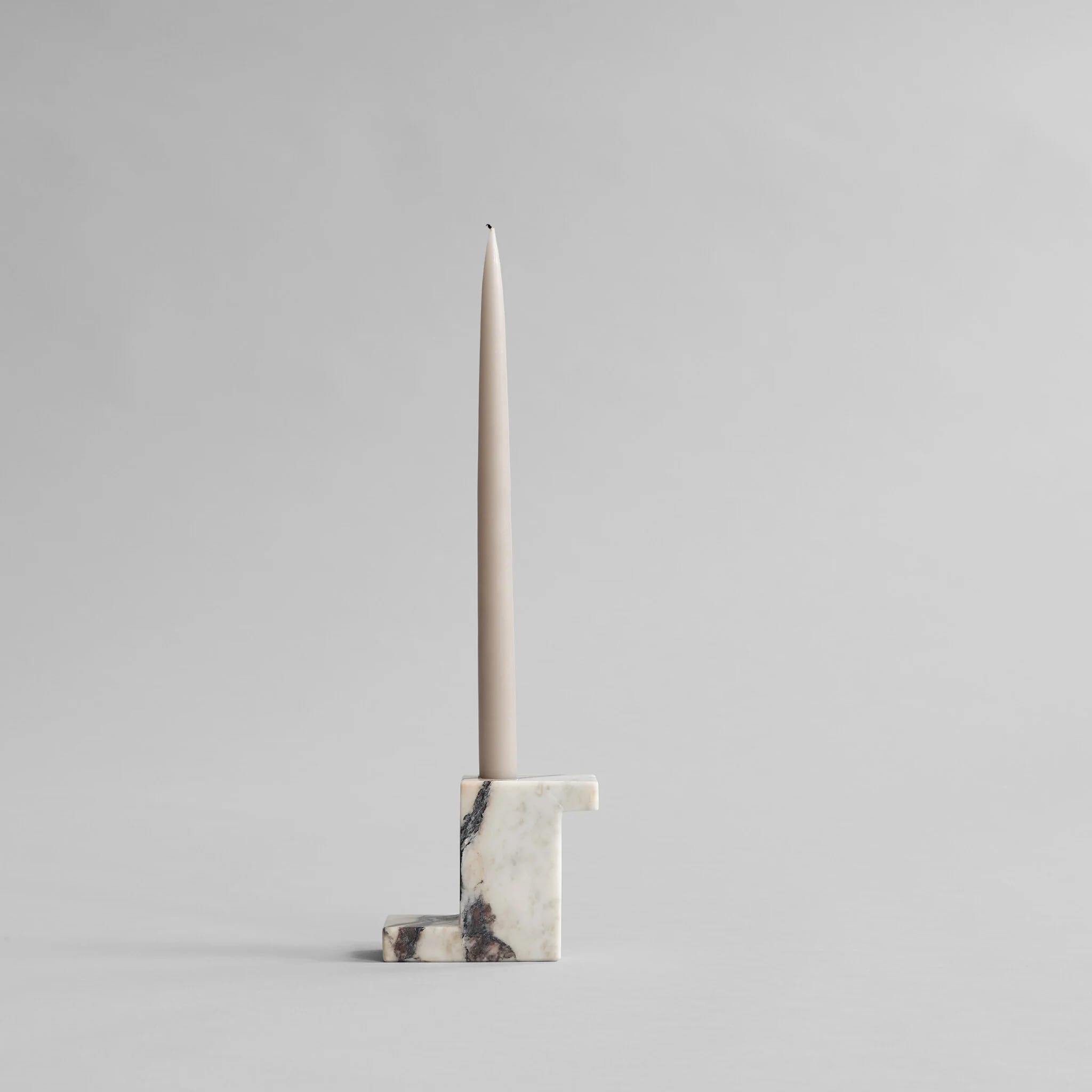 Подсвечник Brick Tall — Calacatta