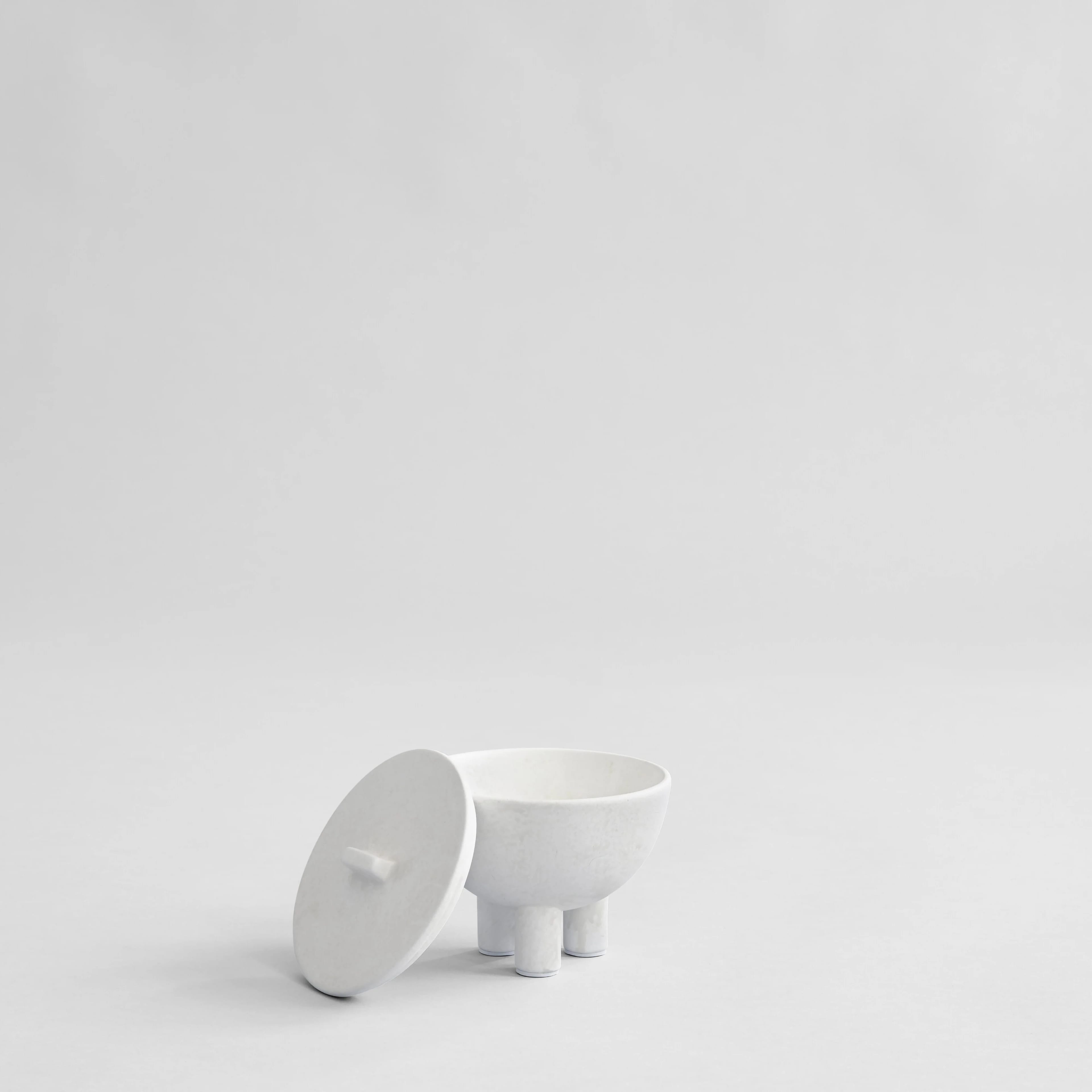 Чаша Duck Jar Medio — Bone White
