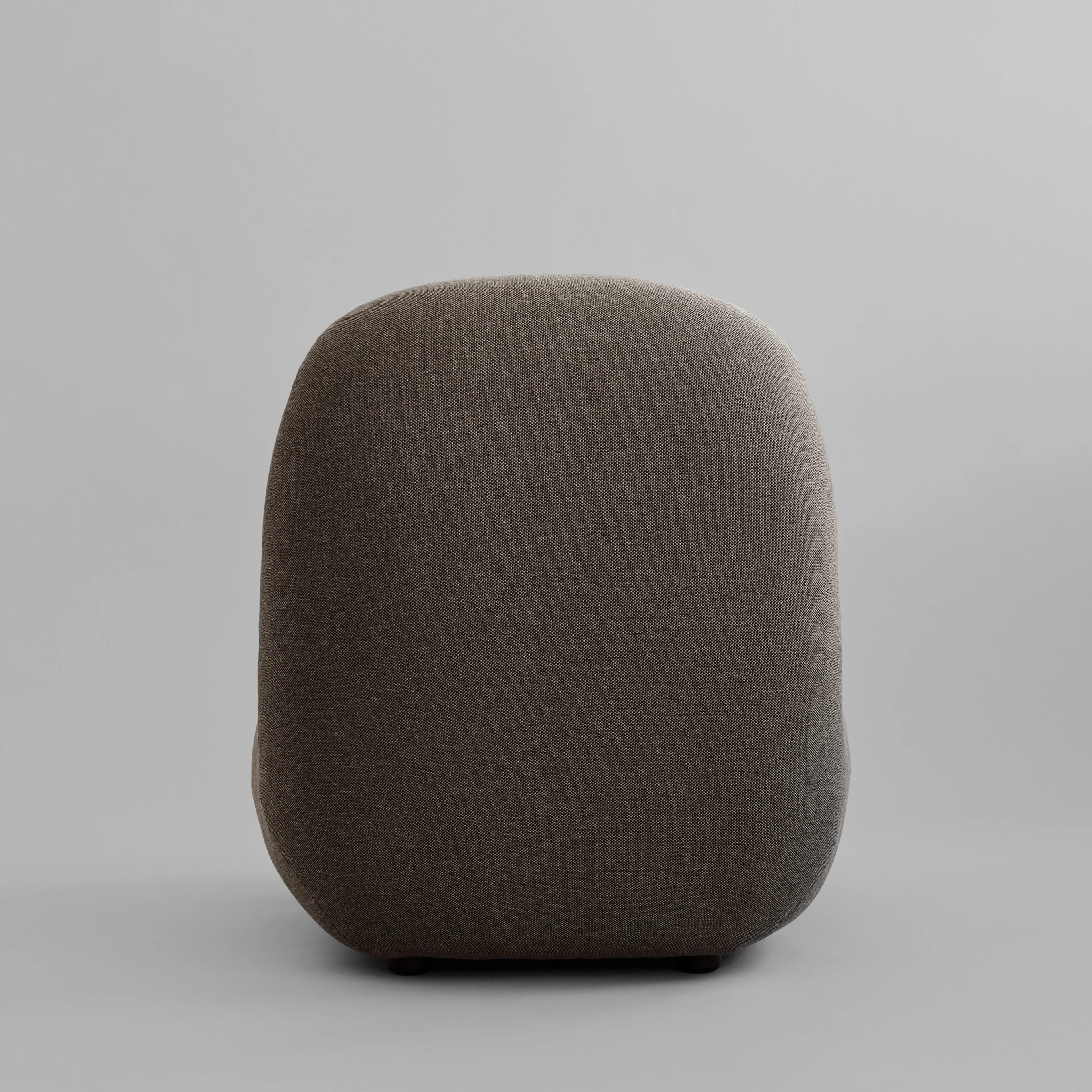 Кресло Toe Chair Flat — Stone Gray