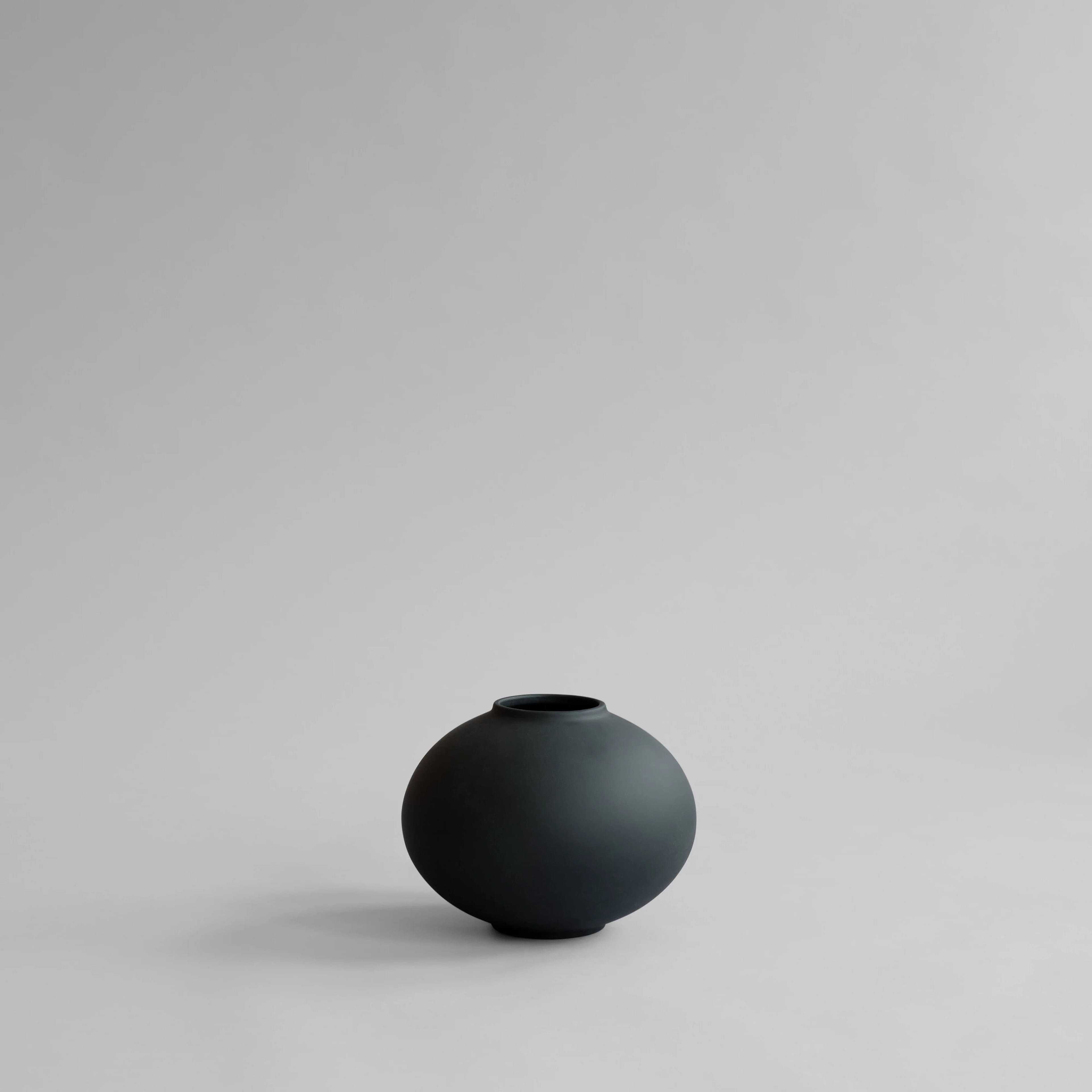 Ваза Sunao Vase Fat Mini — Black