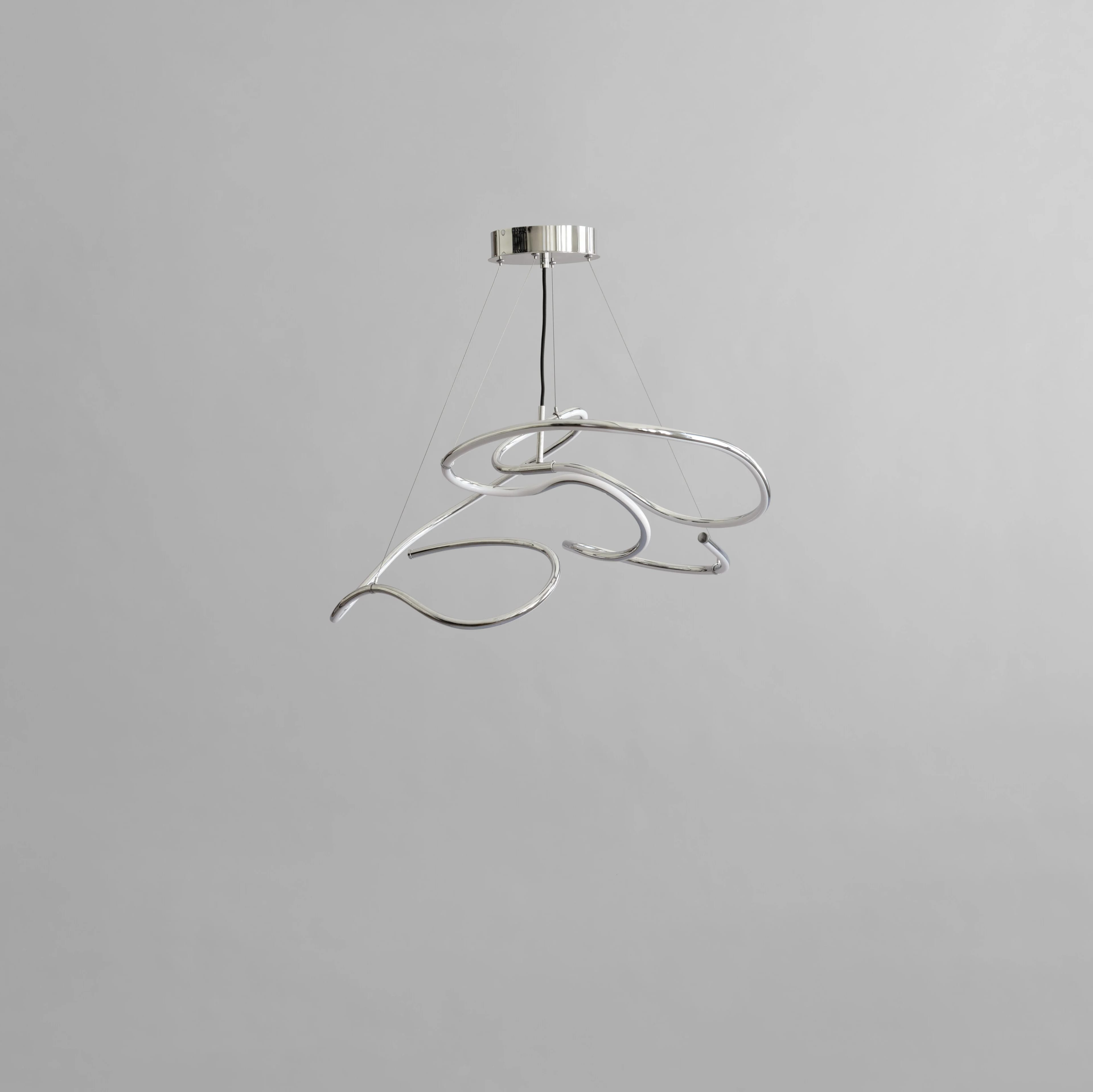 Люстра Ghost Chandelier Mini — Chrome 5m 1