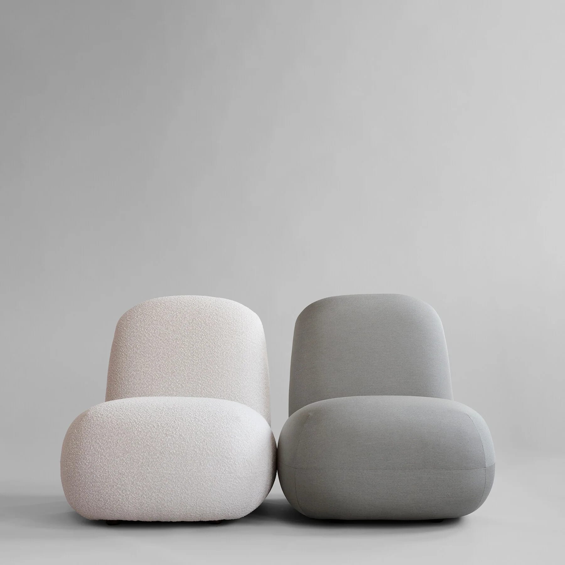 Кресло Toe Chair Flat — Taupe