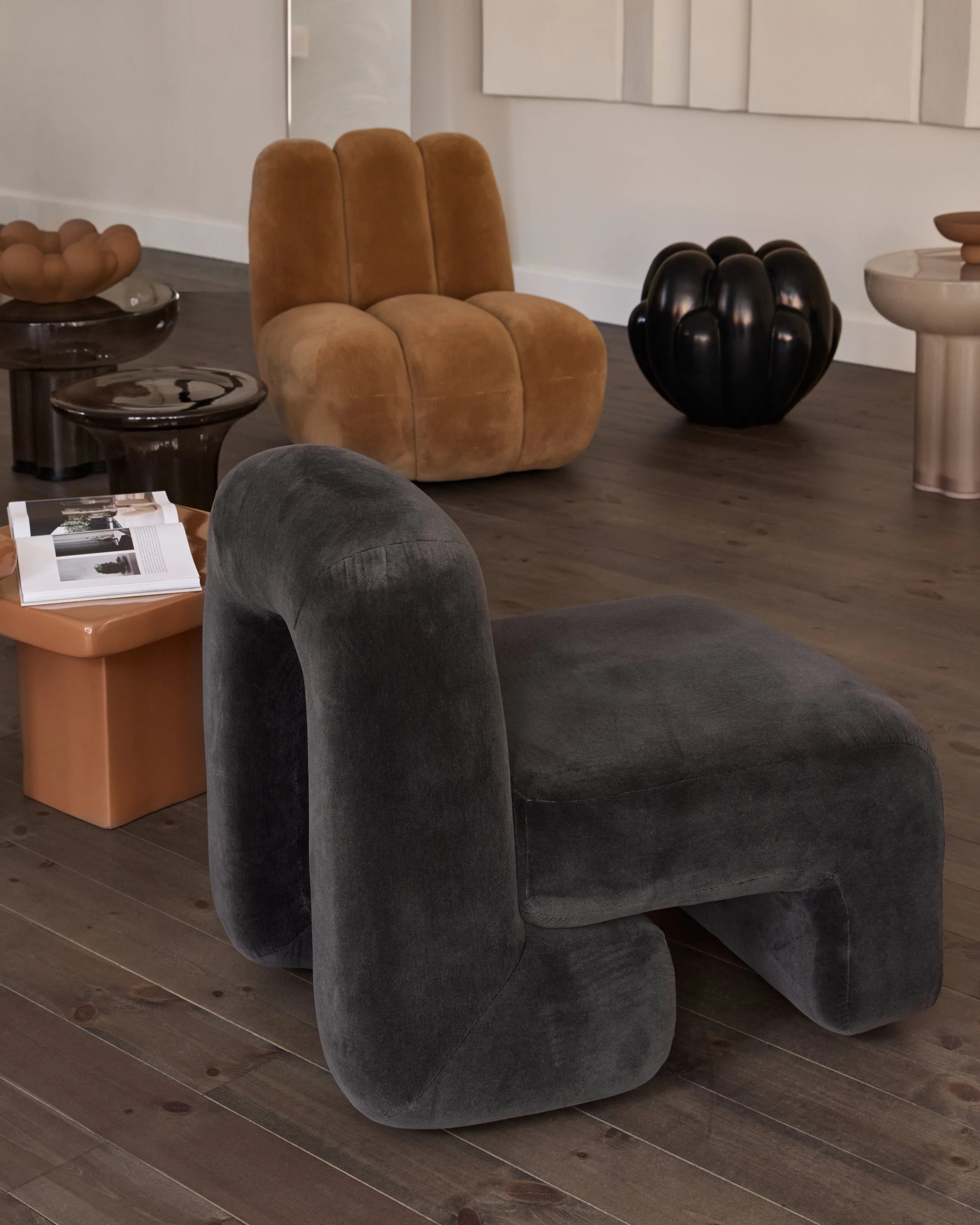 Кресло Daiku Lounge Chair — Peat