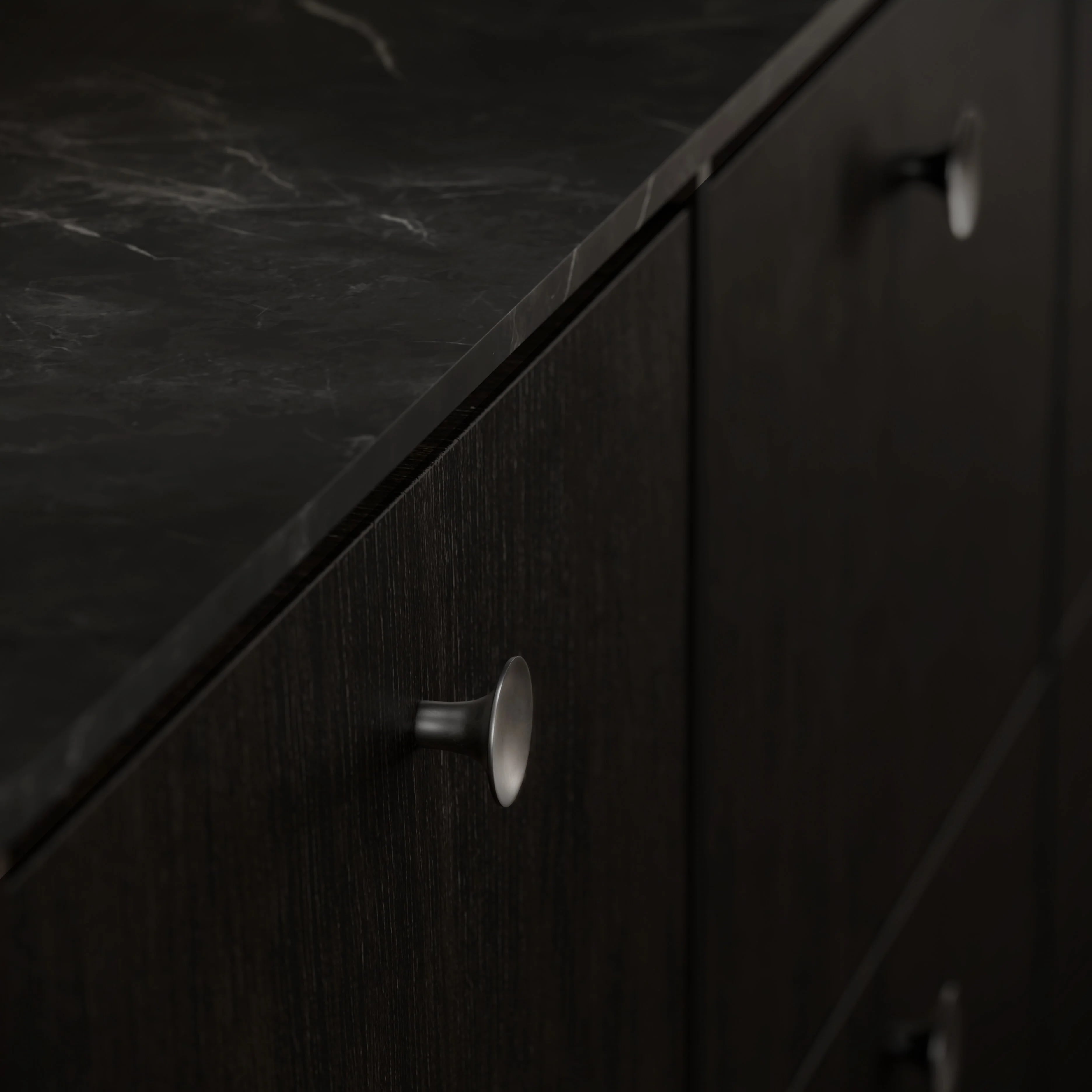 Ручки HiHat Medio — Brushed Steel