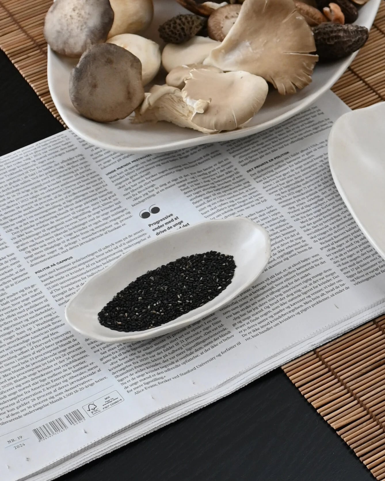 Поднос Native Oval Petit — Birch